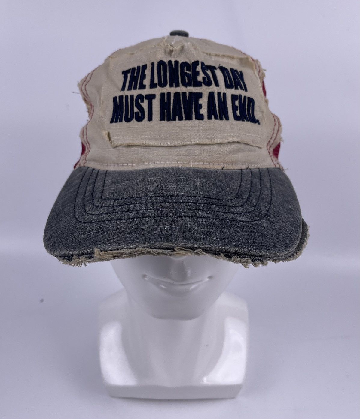 Japanese Brand castano distressed trucker hat cap tc4 Size ONE SIZE - 2 Thumbnail