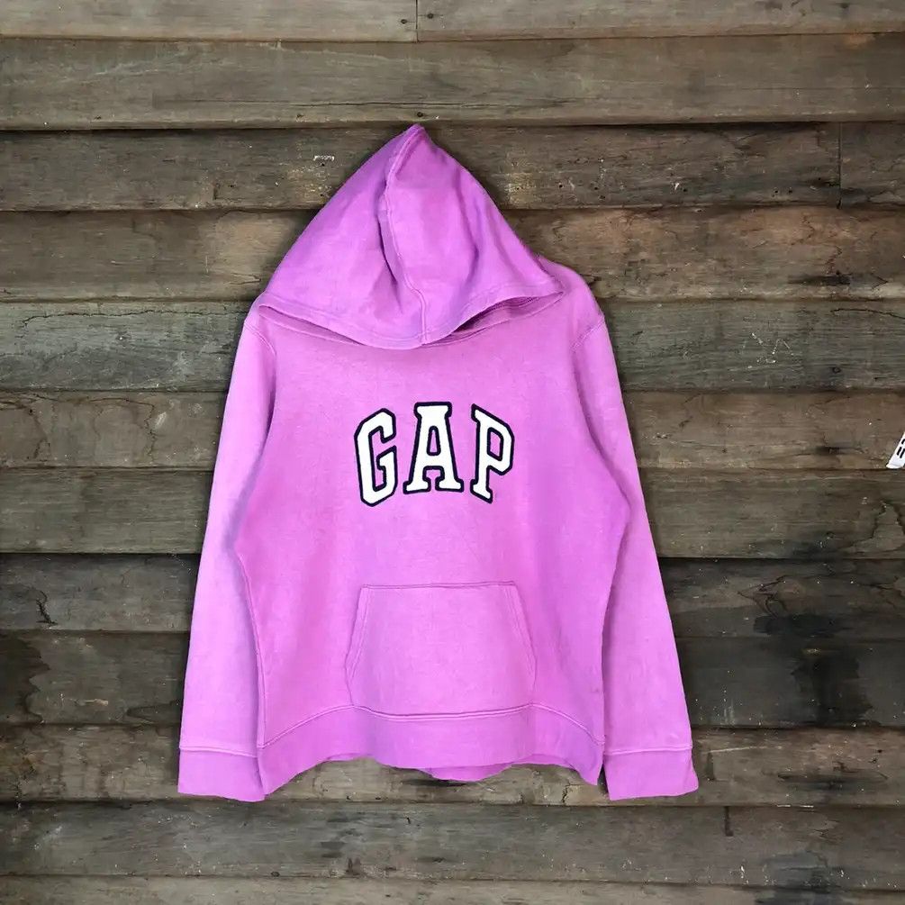 Gap × Vintage GAP Pink Hoodies #559 Size US M / EU 48-50 / 2 - 1 Thumbnail