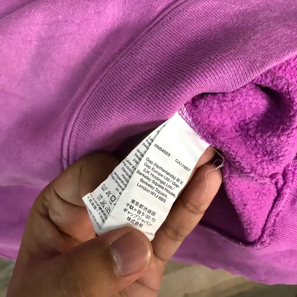 Gap × Vintage GAP Pink Hoodies #559 Size US M / EU 48-50 / 2 - 8 Thumbnail
