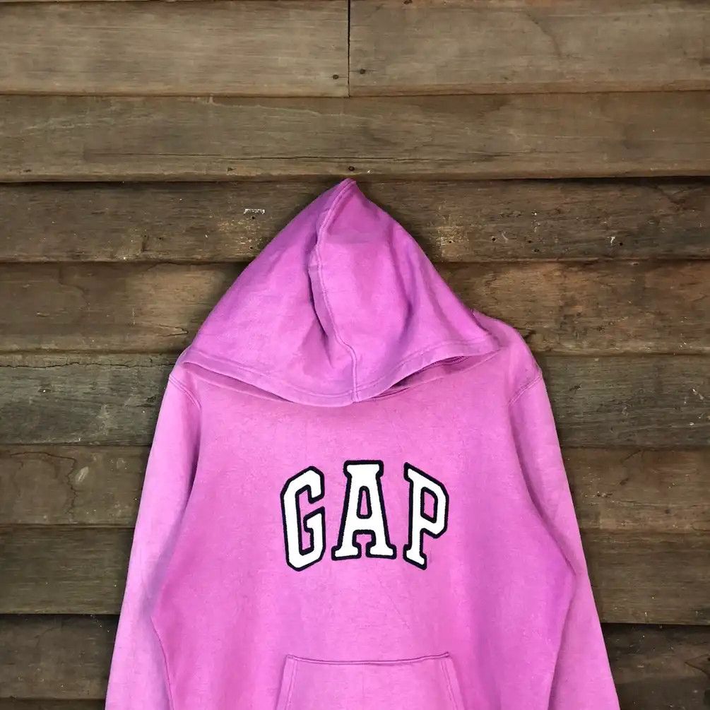 Gap × Vintage GAP Pink Hoodies #559 Size US M / EU 48-50 / 2 - 3 Thumbnail