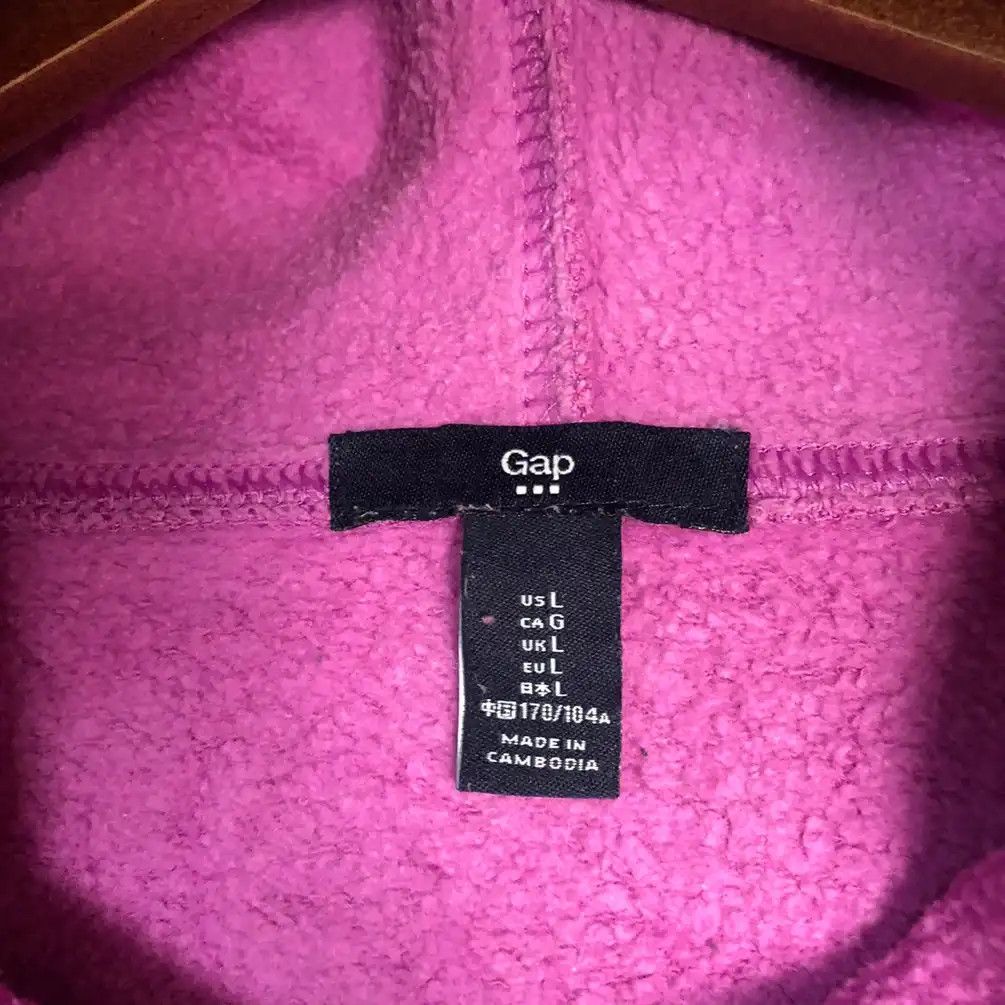 Gap × Vintage GAP Pink Hoodies #559 Size US M / EU 48-50 / 2 - 6 Thumbnail