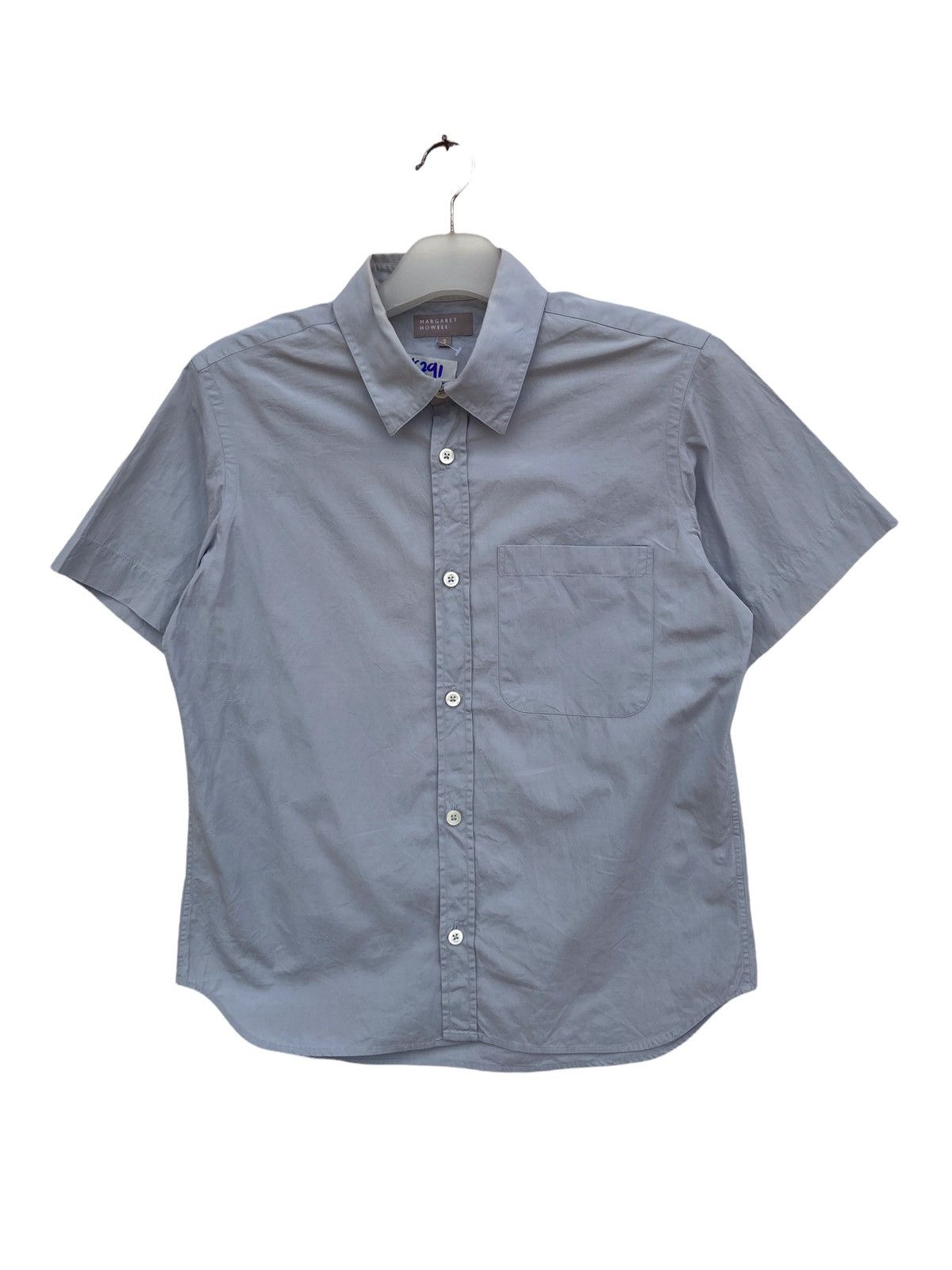 image of Archival Clothing x Avant Garde Margaret Howell Shirt in Grey, Women's (Size Small)