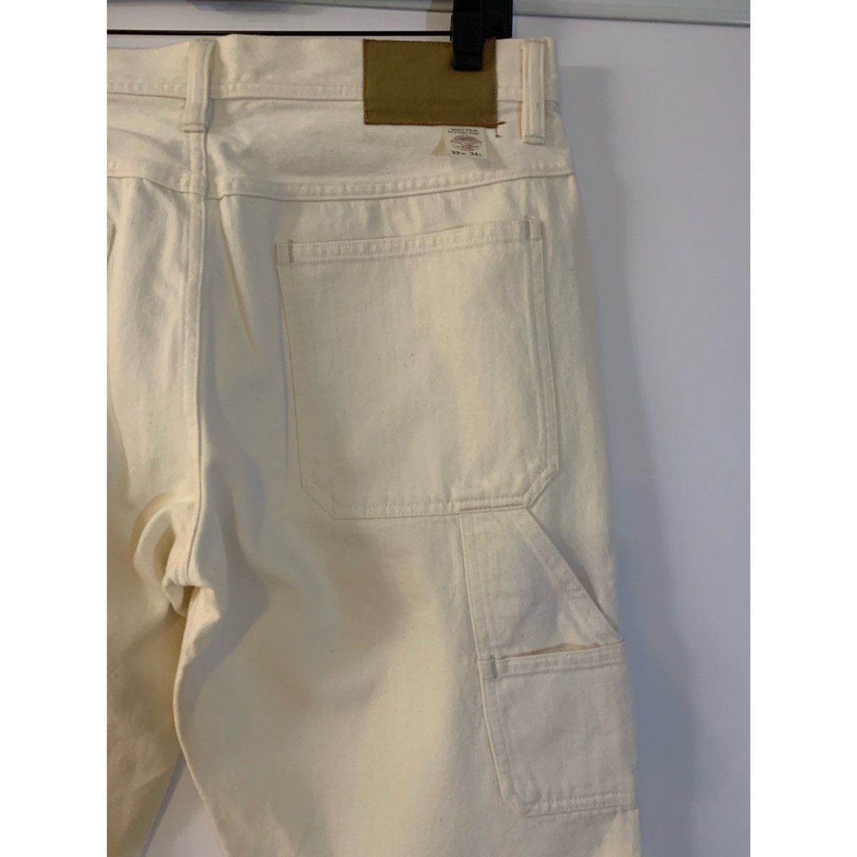 Kingsman MR PORTER X WALLACE & BARNES CARPENTER UTILITY JEANS Size US 32 / EU 48 - 9 Thumbnail