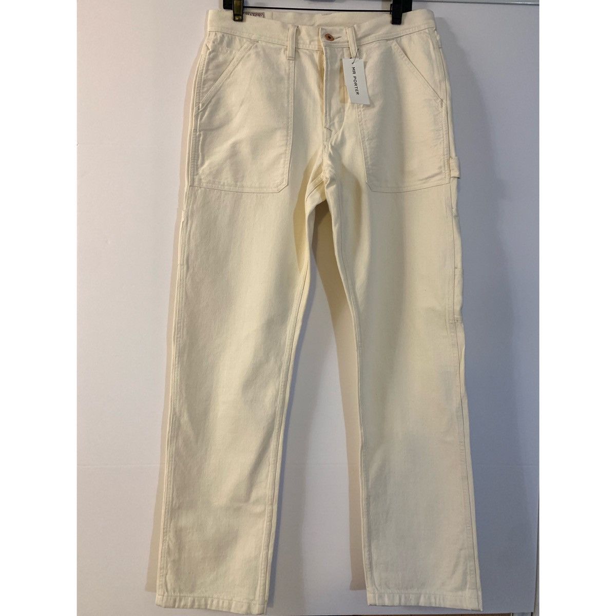 Kingsman MR PORTER X WALLACE & BARNES CARPENTER UTILITY JEANS Size US 32 / EU 48 - 5 Thumbnail