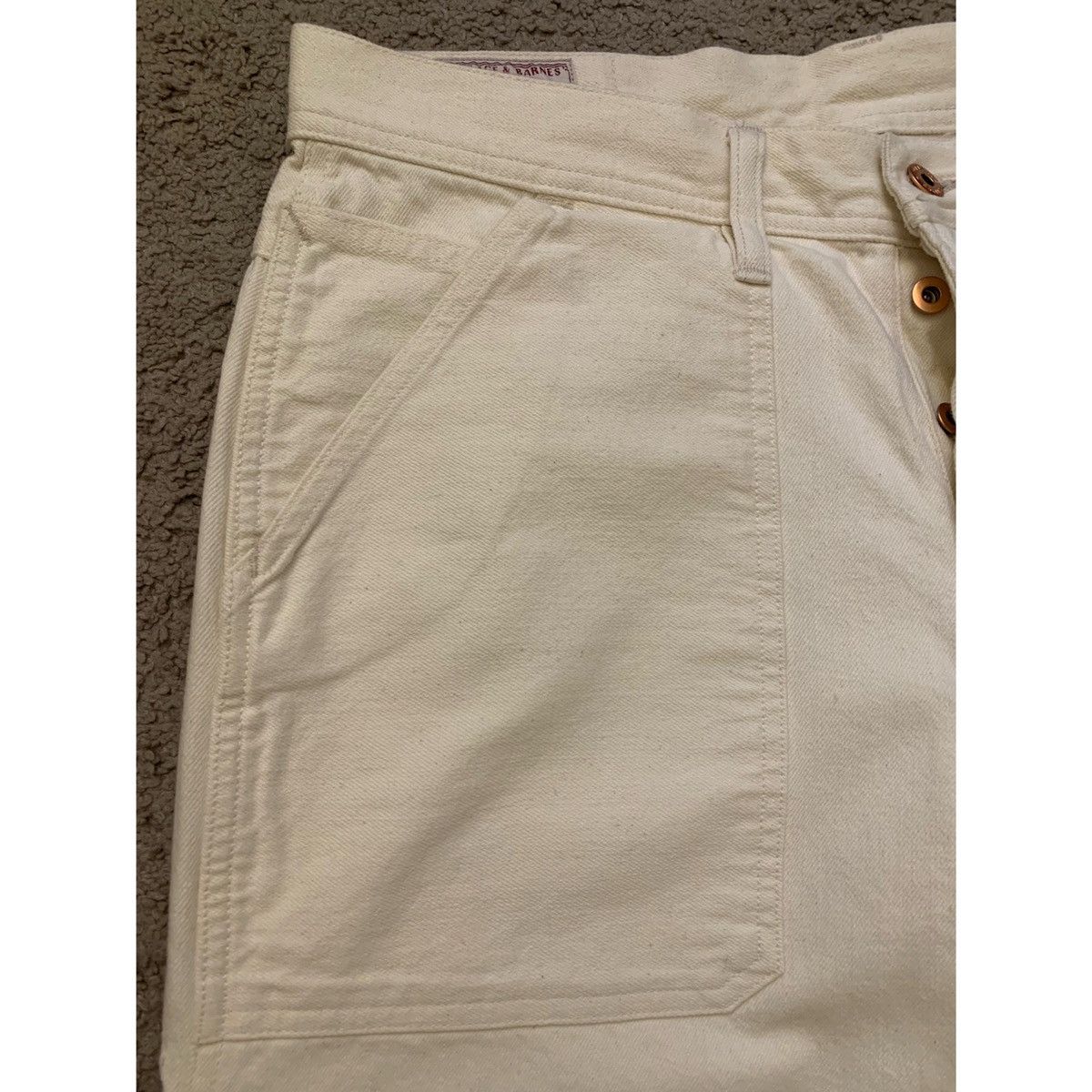 Kingsman MR PORTER X WALLACE & BARNES CARPENTER UTILITY JEANS Size US 32 / EU 48 - 14 Thumbnail