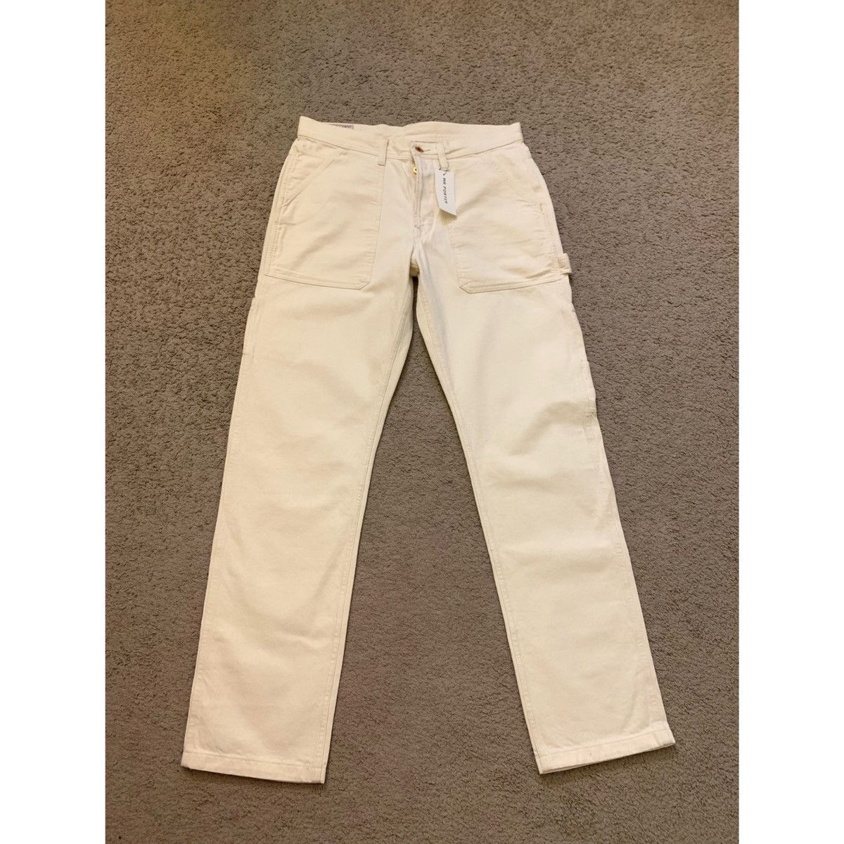 Kingsman MR PORTER X WALLACE & BARNES CARPENTER UTILITY JEANS Size US 32 / EU 48 - 1 Thumbnail