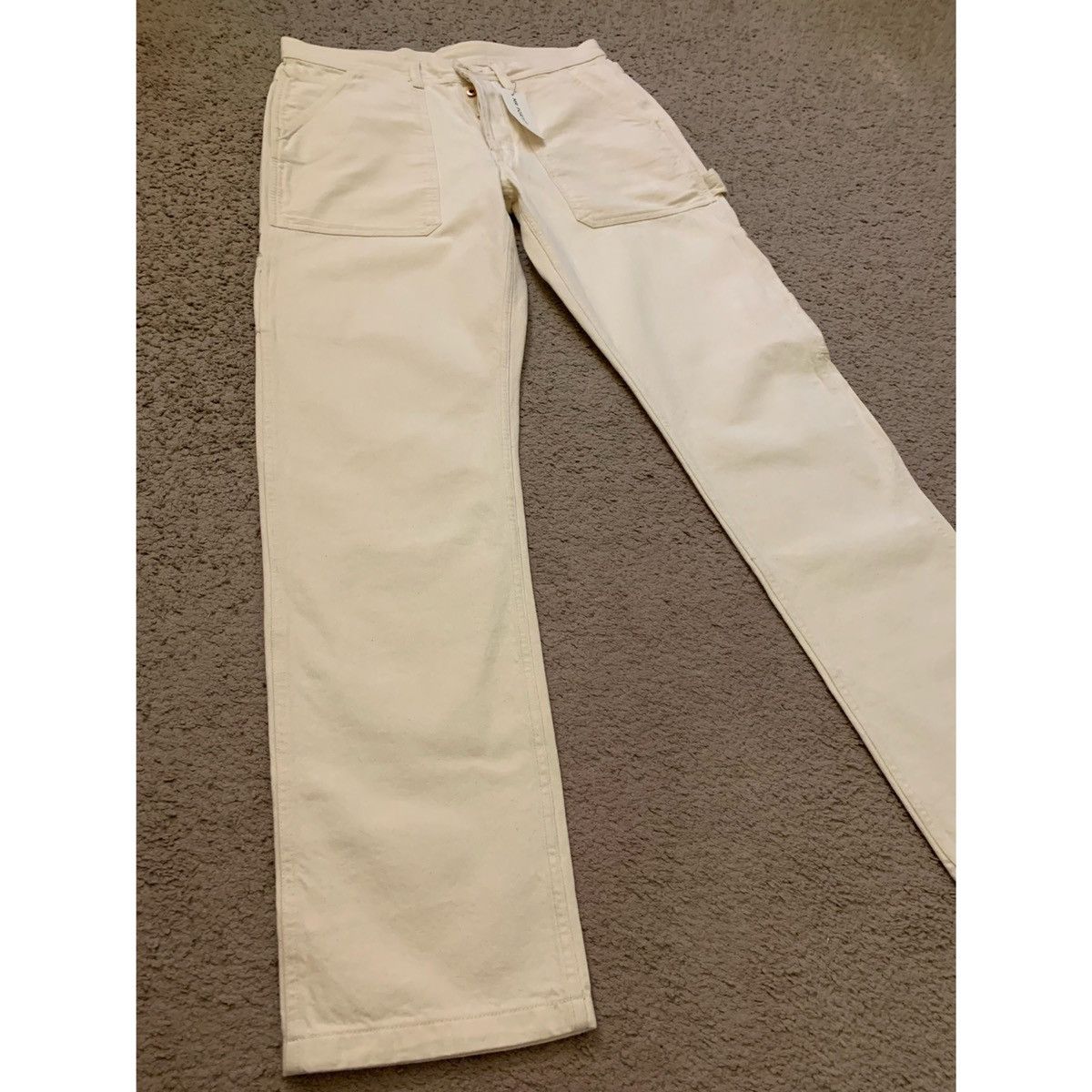 Kingsman MR PORTER X WALLACE & BARNES CARPENTER UTILITY JEANS Size US 32 / EU 48 - 12 Thumbnail
