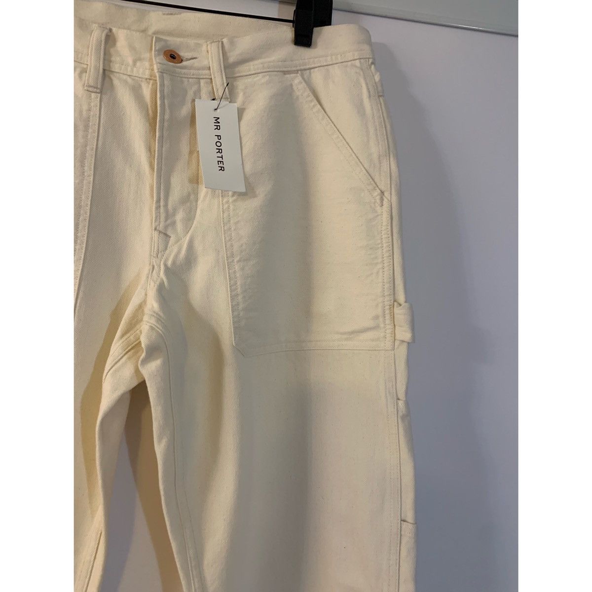 Kingsman MR PORTER X WALLACE & BARNES CARPENTER UTILITY JEANS Size US 32 / EU 48 - 6 Thumbnail
