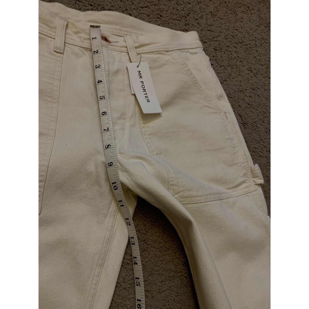 Kingsman MR PORTER X WALLACE & BARNES CARPENTER UTILITY JEANS Size US 32 / EU 48 - 18 Thumbnail
