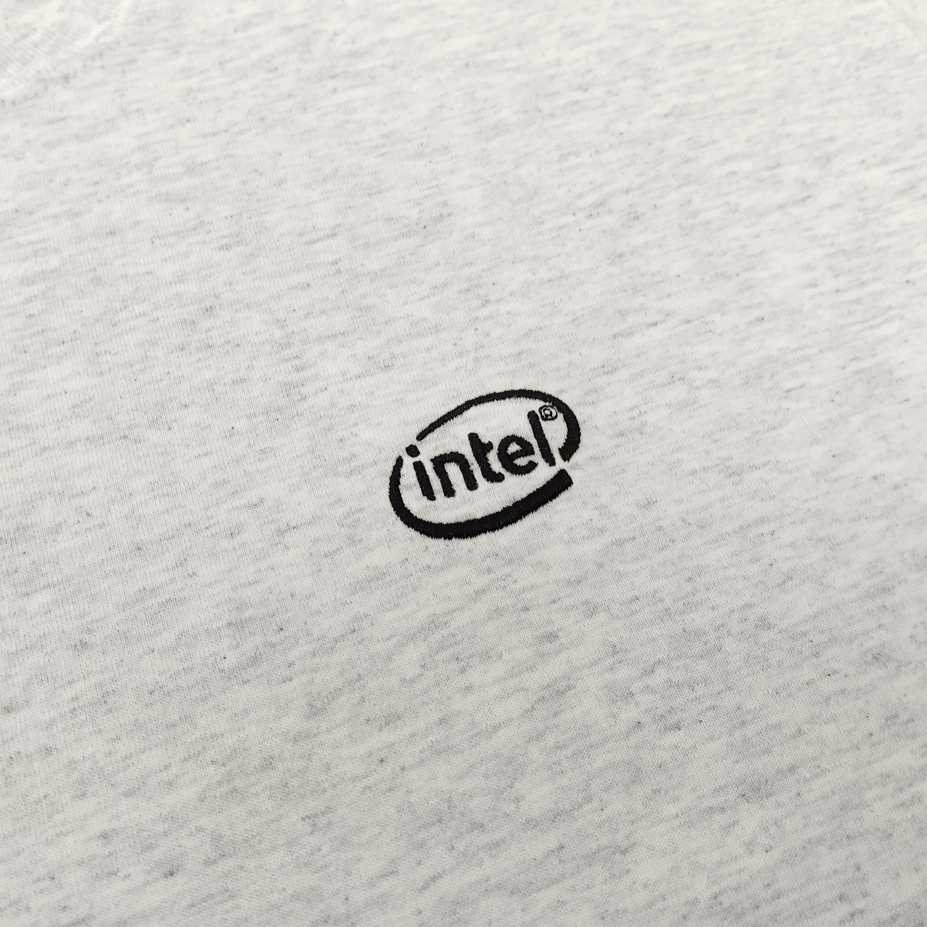 Apple × Microsoft × Vintage INTEL Microsoft Small Logo Streetwear Vintage Tshirt Size US M / EU 48-50 / 2 - 2 Thumbnail