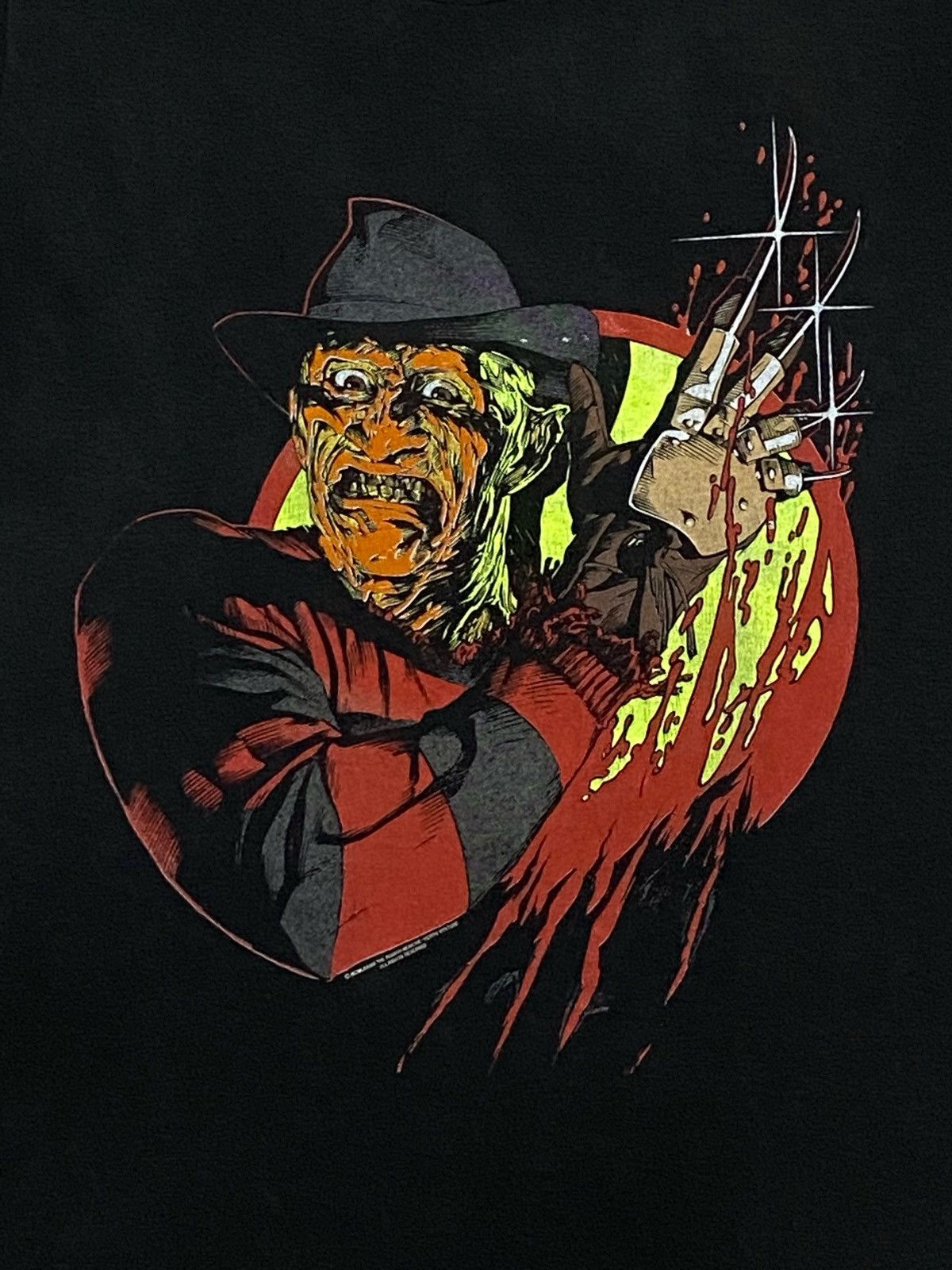 Vintage Rare🔥🔥Vintage Nightmare On Elm Street 4 1988 Horror Movie Size US M / EU 48-50 / 2 - 11 Thumbnail