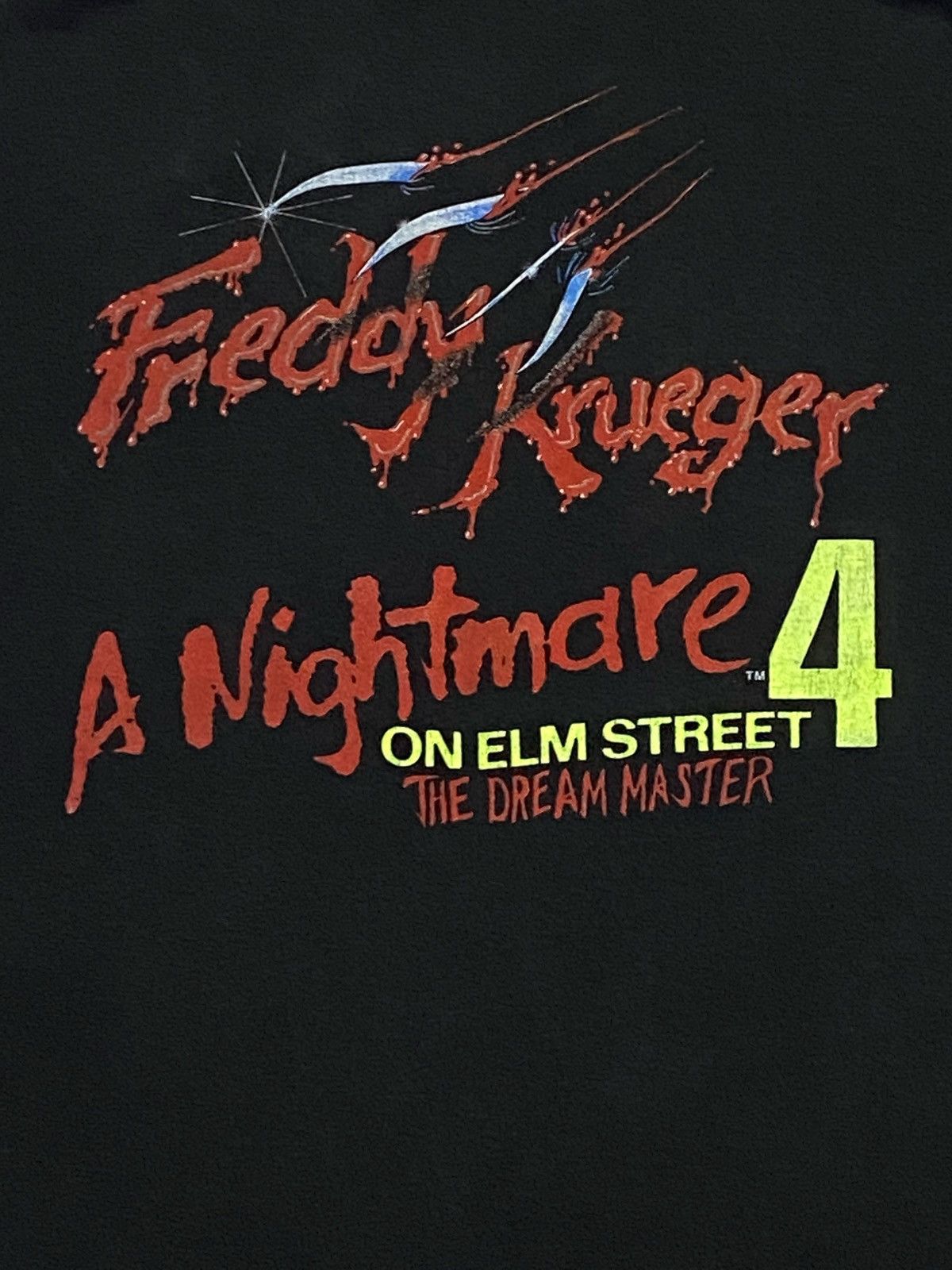 Vintage Rare🔥🔥Vintage Nightmare On Elm Street 4 1988 Horror Movie Size US M / EU 48-50 / 2 - 12 Thumbnail