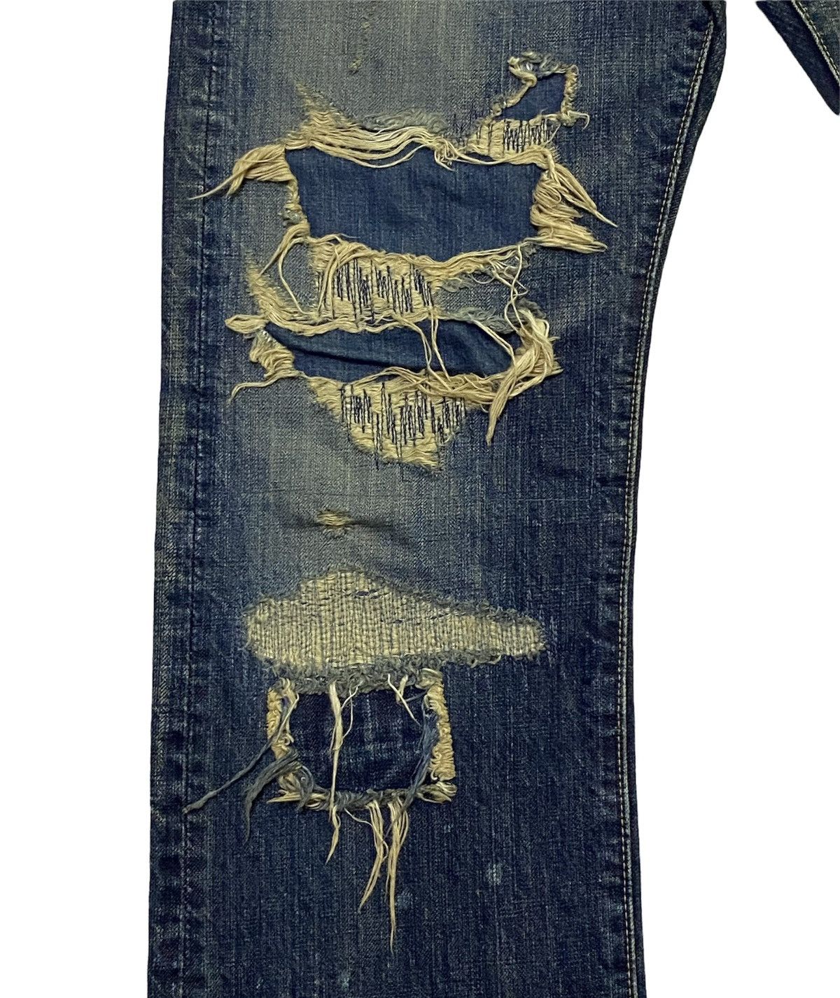 Eternal Eternal Distressed Denim Jeans Size US 32 / EU 48 - 19 Thumbnail