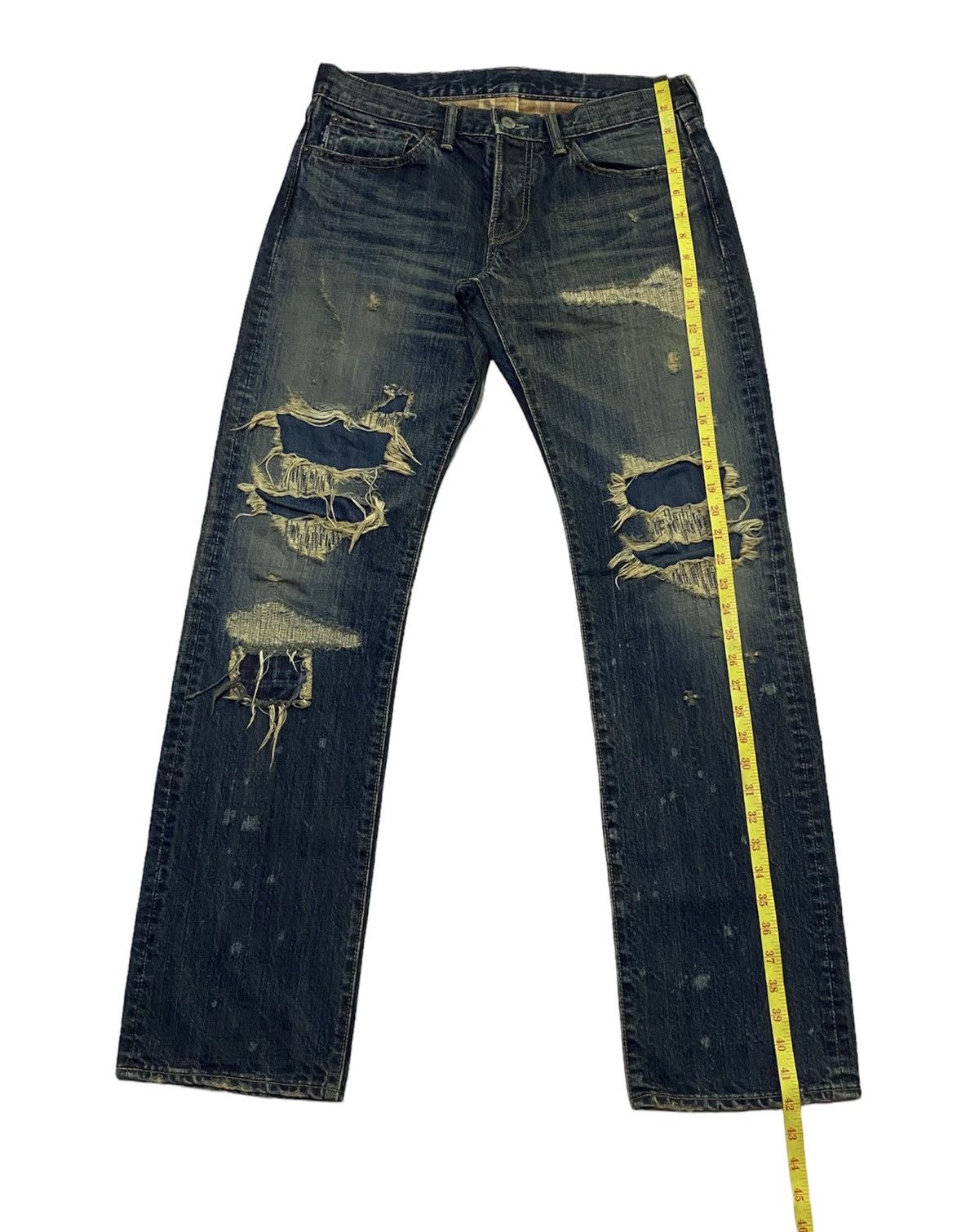 Eternal Eternal Distressed Denim Jeans Size US 32 / EU 48 - 5 Thumbnail