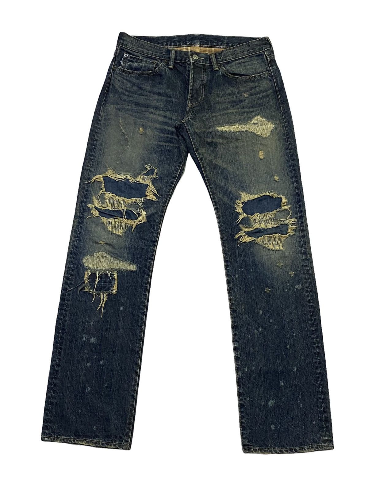 Eternal Eternal Distressed Denim Jeans Size US 32 / EU 48 - 1 Thumbnail