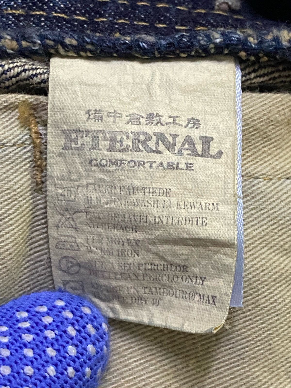 Eternal Eternal Distressed Denim Jeans Size US 32 / EU 48 - 10 Thumbnail