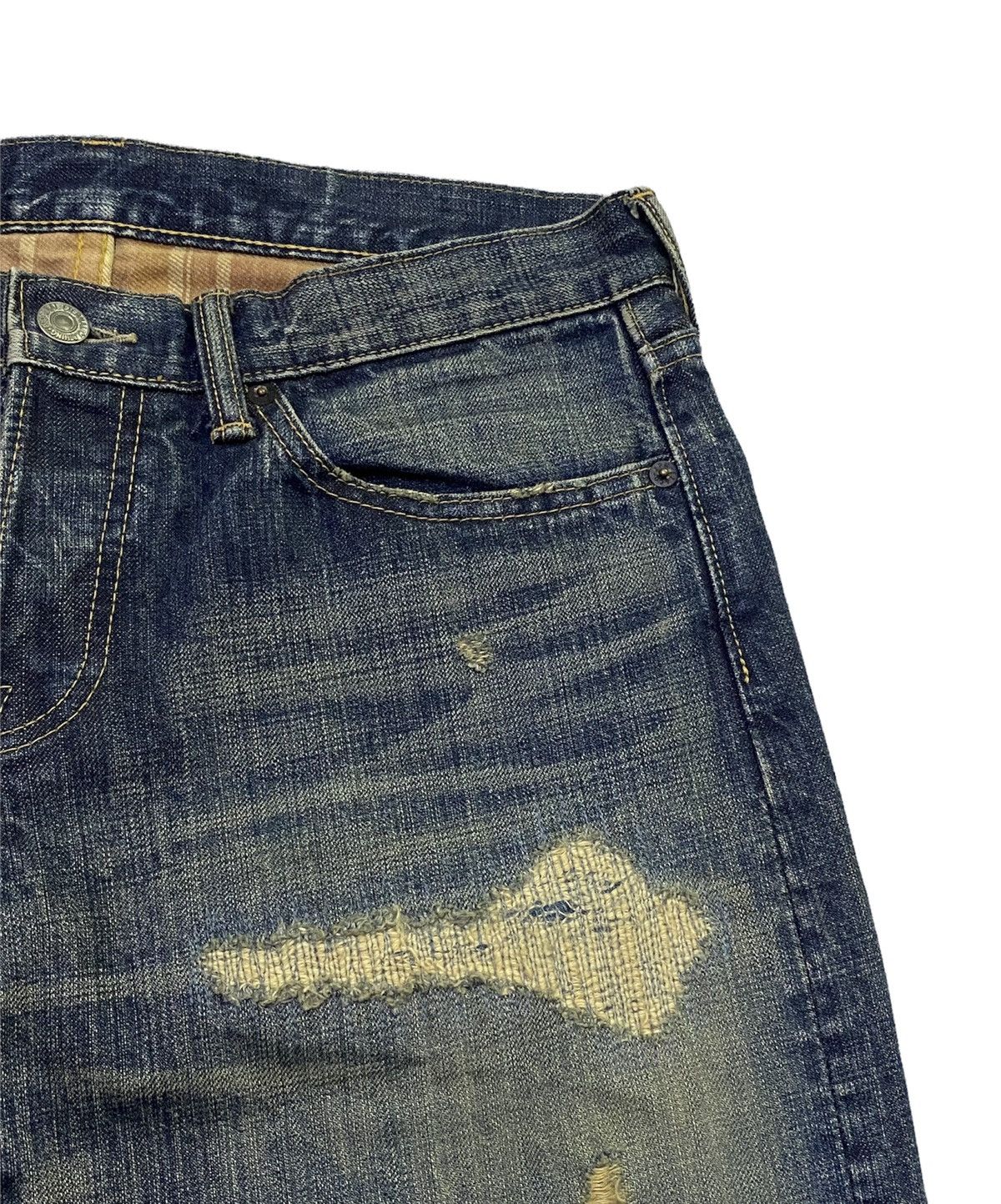 Eternal Eternal Distressed Denim Jeans Size US 32 / EU 48 - 17 Thumbnail