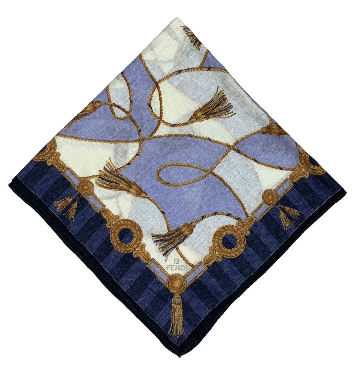 Designer Fendi Handkerchief Pocketsquares Size ONE SIZE - 1 Thumbnail