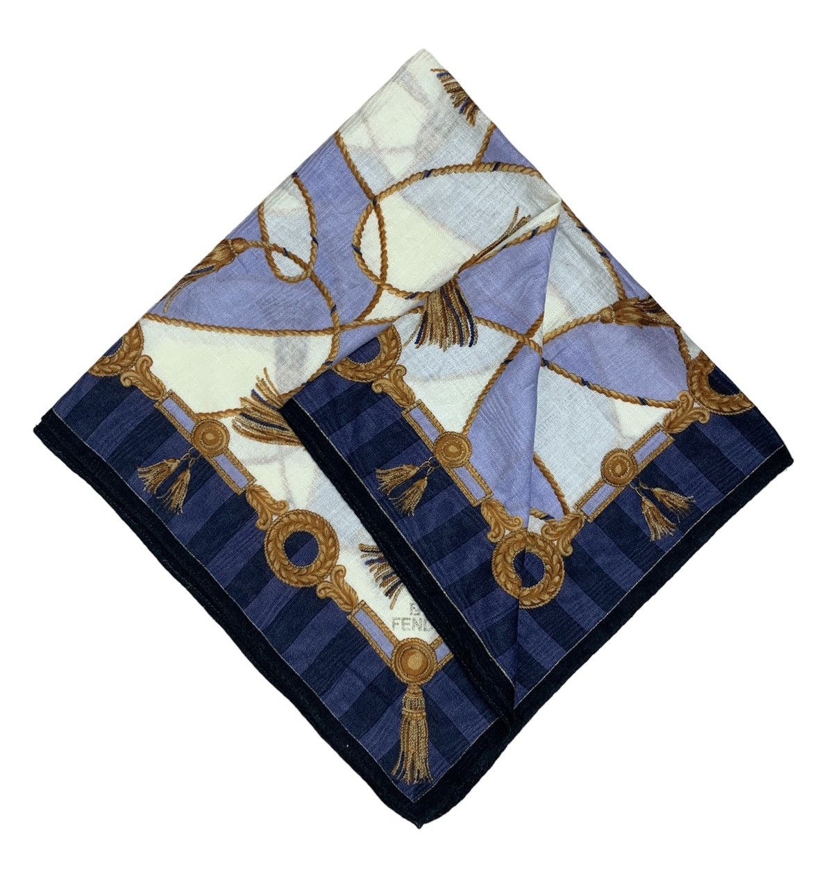 Designer Fendi Handkerchief Pocketsquares Size ONE SIZE - 2 Thumbnail