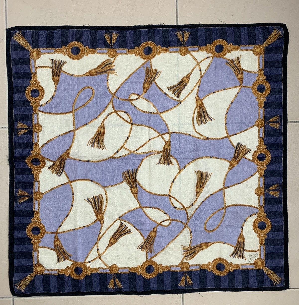 Designer Fendi Handkerchief Pocketsquares Size ONE SIZE - 3 Thumbnail