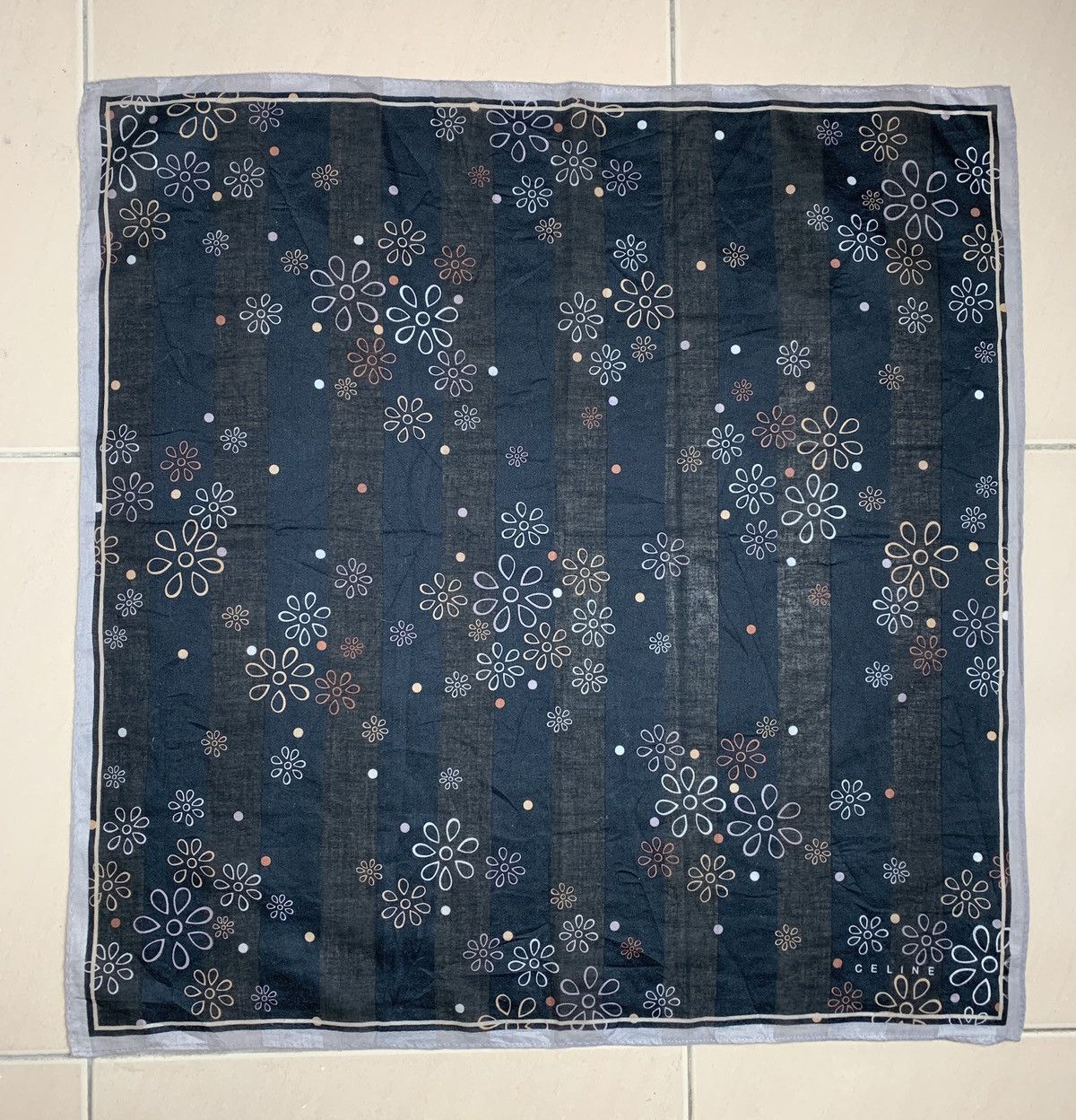 Celine Celine Handkerchief Pocketsquares Size ONE SIZE - 3 Thumbnail