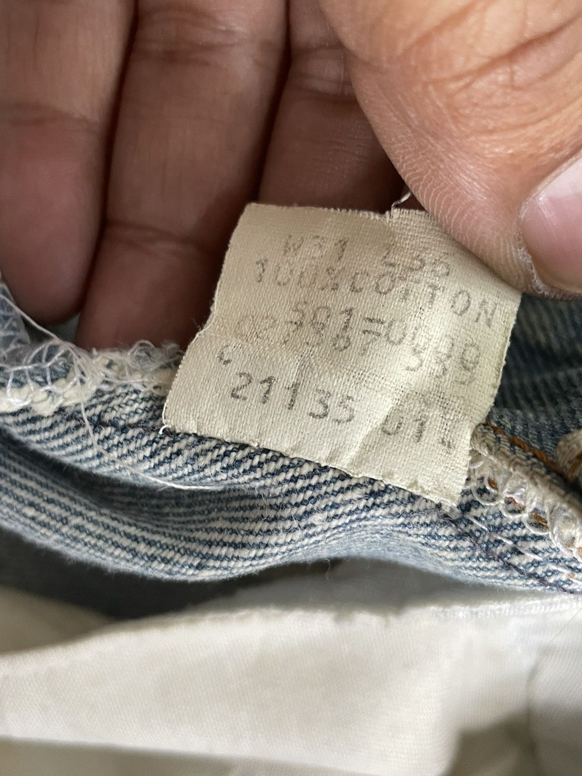 Levi's Vintage 1984 Levis 501 XX Faded Stone Wash Denim Size US 30 / EU 46 - 15 Thumbnail