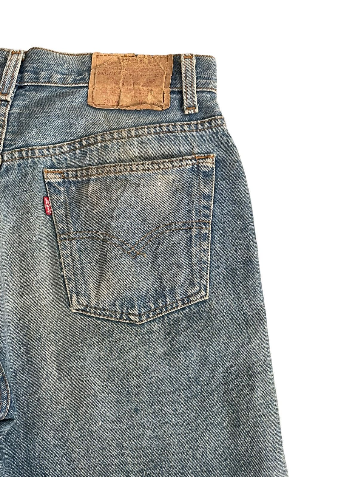 Levi's Vintage 1984 Levis 501 XX Faded Stone Wash Denim Size US 30 / EU 46 - 12 Thumbnail
