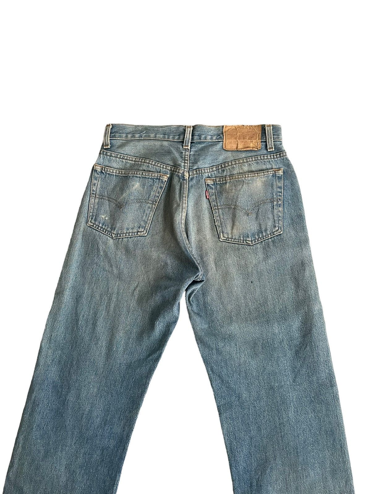 Levi's Vintage 1984 Levis 501 XX Faded Stone Wash Denim Size US 30 / EU 46 - 9 Thumbnail