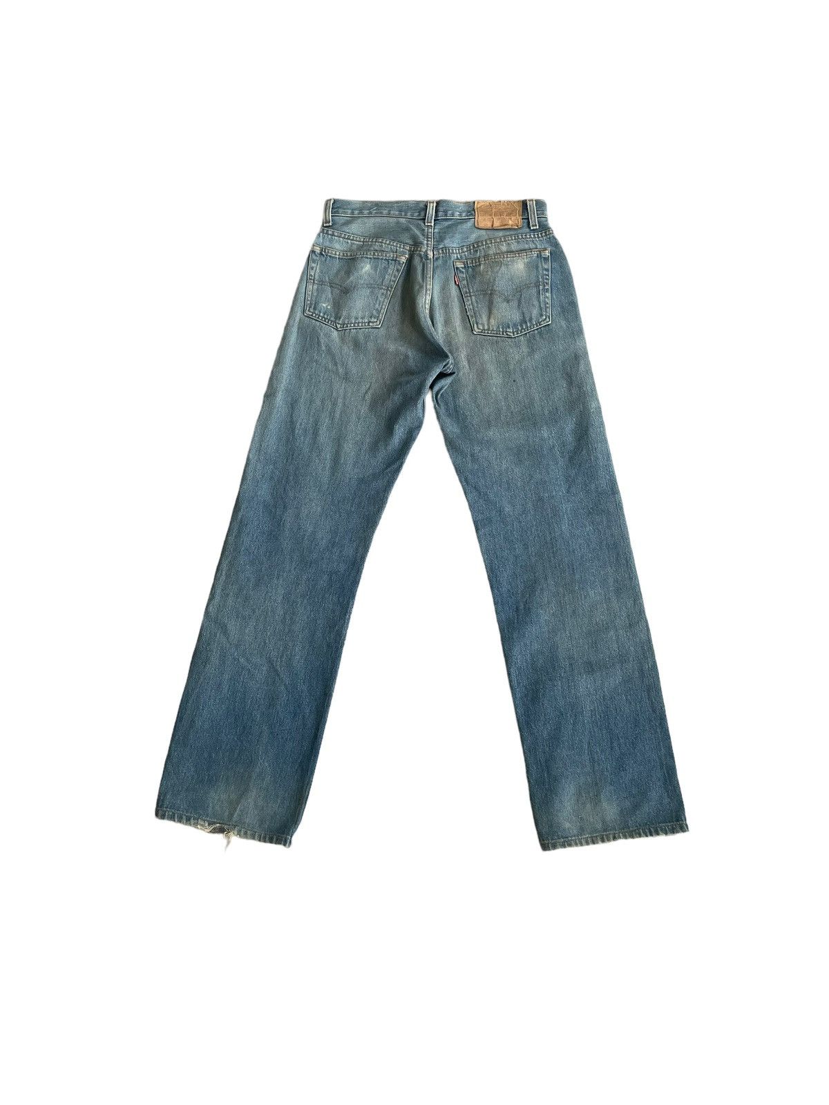 Levi's Vintage 1984 Levis 501 XX Faded Stone Wash Denim Size US 30 / EU 46 - 8 Thumbnail