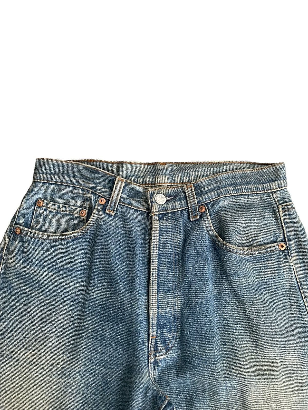 Levi's Vintage 1984 Levis 501 XX Faded Stone Wash Denim Size US 30 / EU 46 - 6 Thumbnail