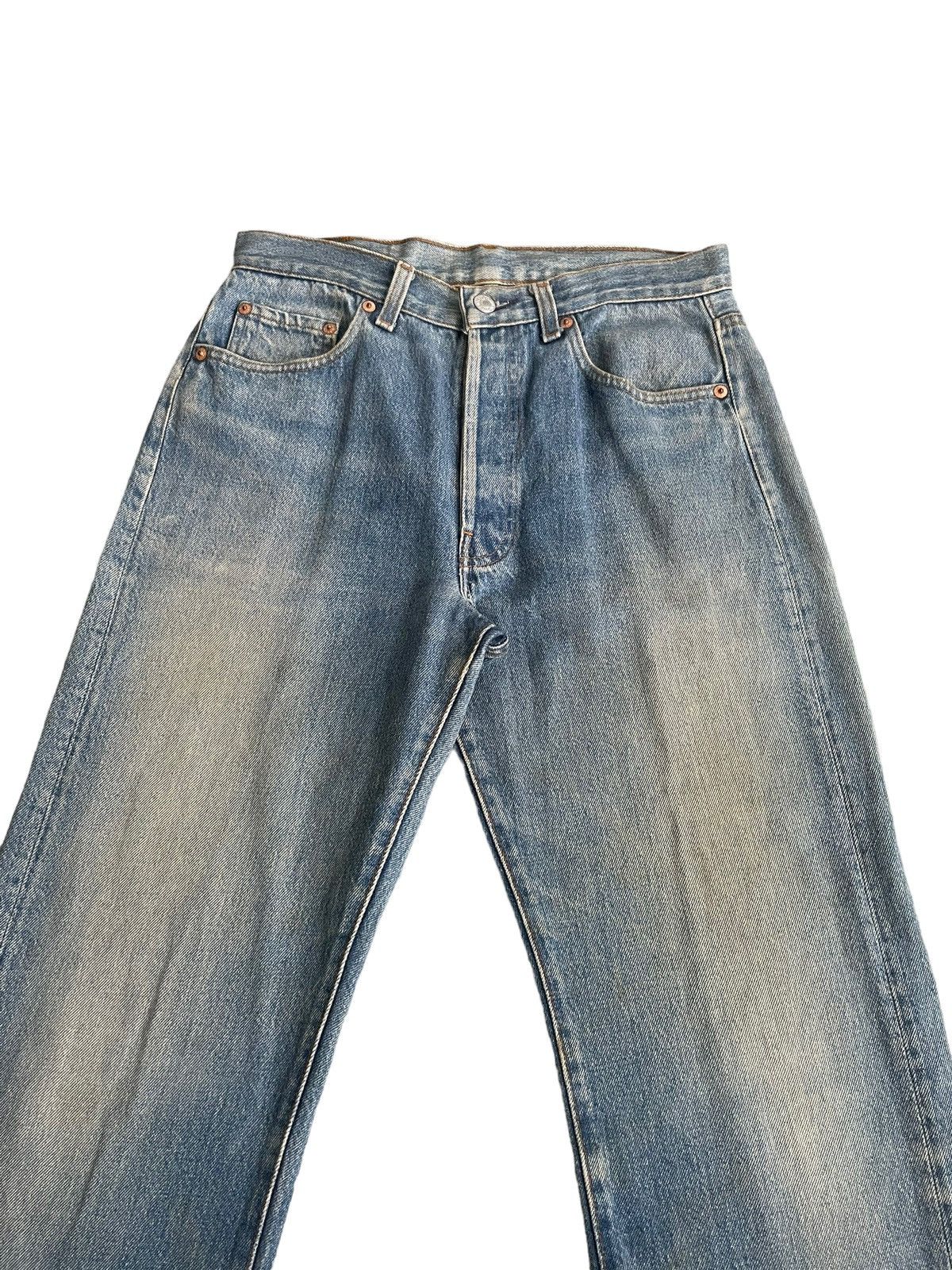 Levi's Vintage 1984 Levis 501 XX Faded Stone Wash Denim Size US 30 / EU 46 - 5 Thumbnail