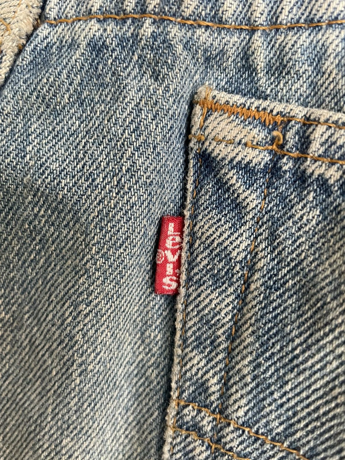 Levi's Vintage 1984 Levis 501 XX Faded Stone Wash Denim Size US 30 / EU 46 - 14 Thumbnail