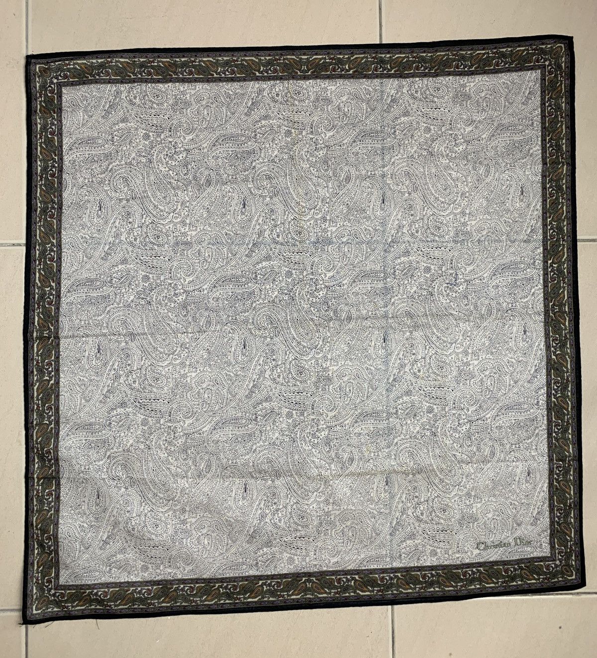 Designer Christian Dior Handkerchief Pocketsquares Size ONE SIZE - 3 Thumbnail