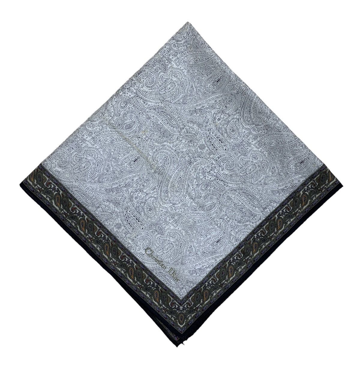 Designer Christian Dior Handkerchief Pocketsquares Size ONE SIZE - 1 Thumbnail