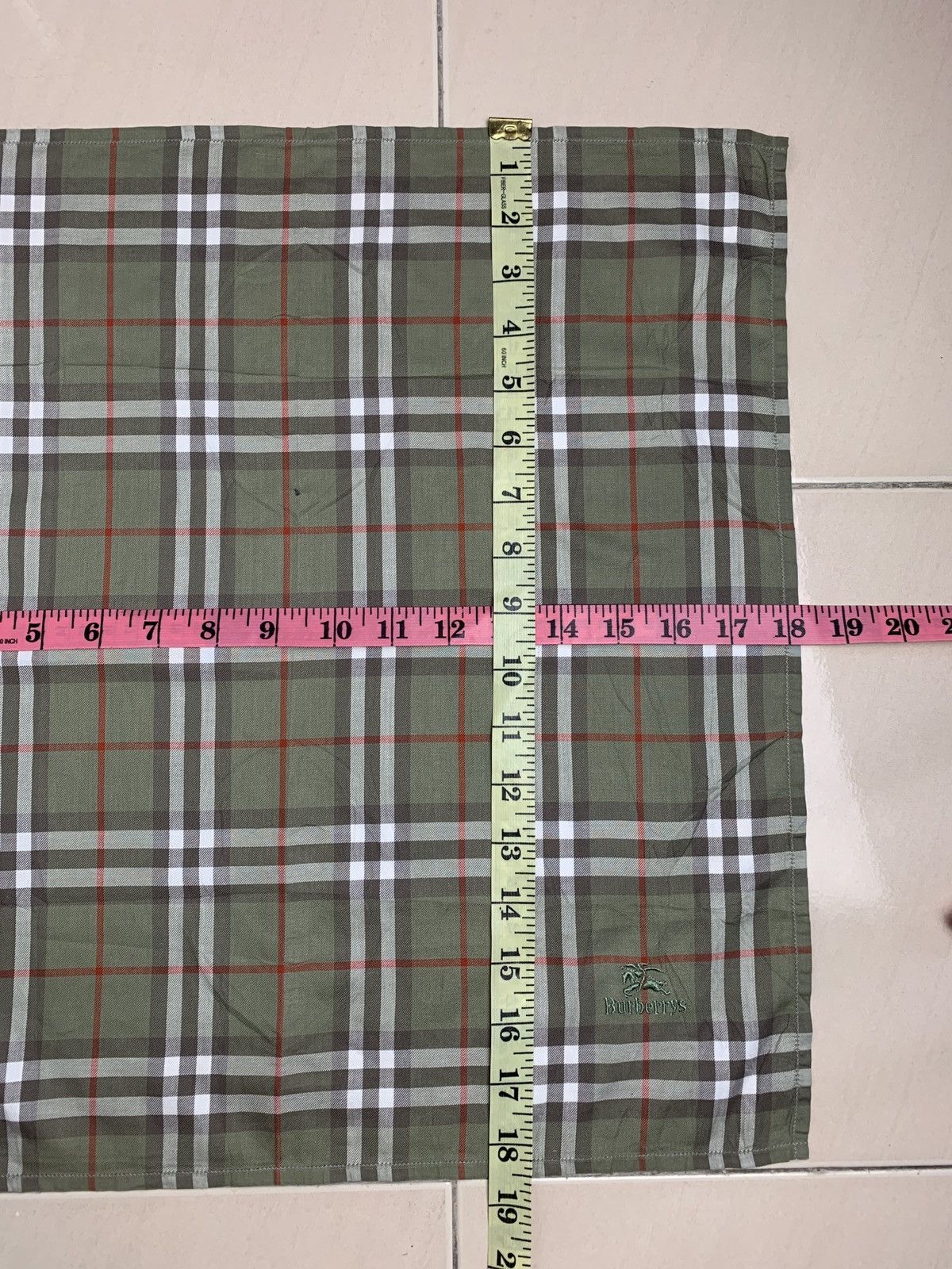 Burberry Burberrys Handkerchief Pocketsquares Size ONE SIZE - 9 Thumbnail
