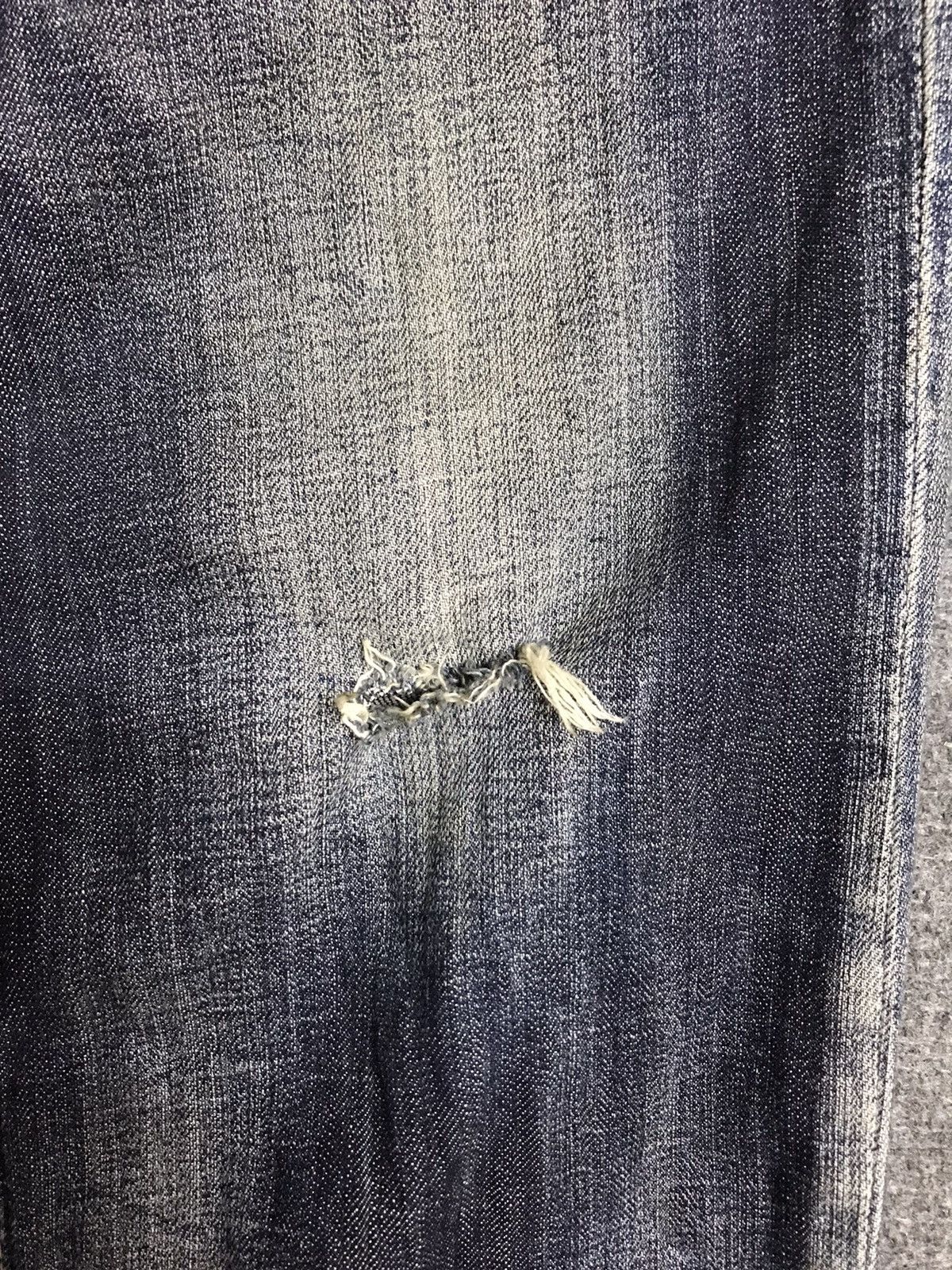 Japanese Brand Flare NCFM Distressed Jeans Size US 32 / EU 48 - 7 Thumbnail