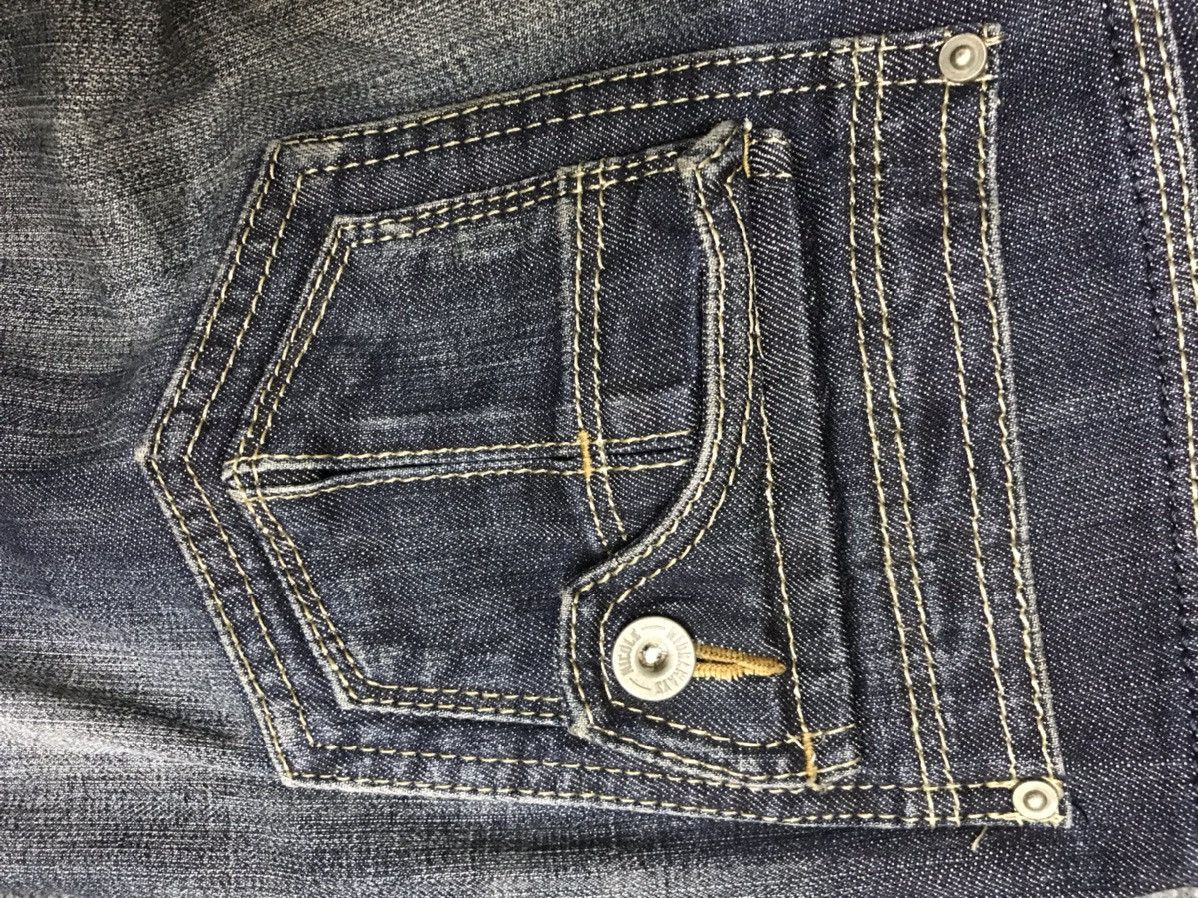 Japanese Brand Flare NCFM Distressed Jeans Size US 32 / EU 48 - 16 Thumbnail