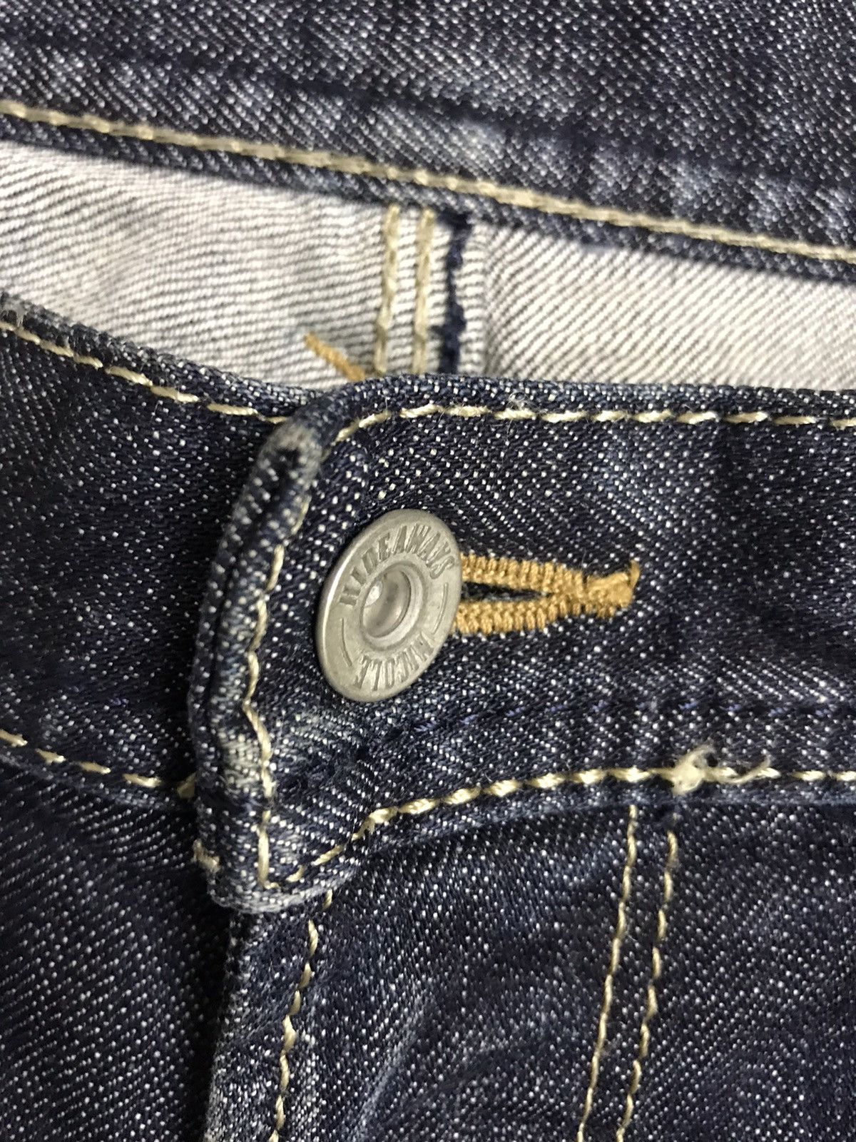 Japanese Brand Flare NCFM Distressed Jeans Size US 32 / EU 48 - 10 Thumbnail