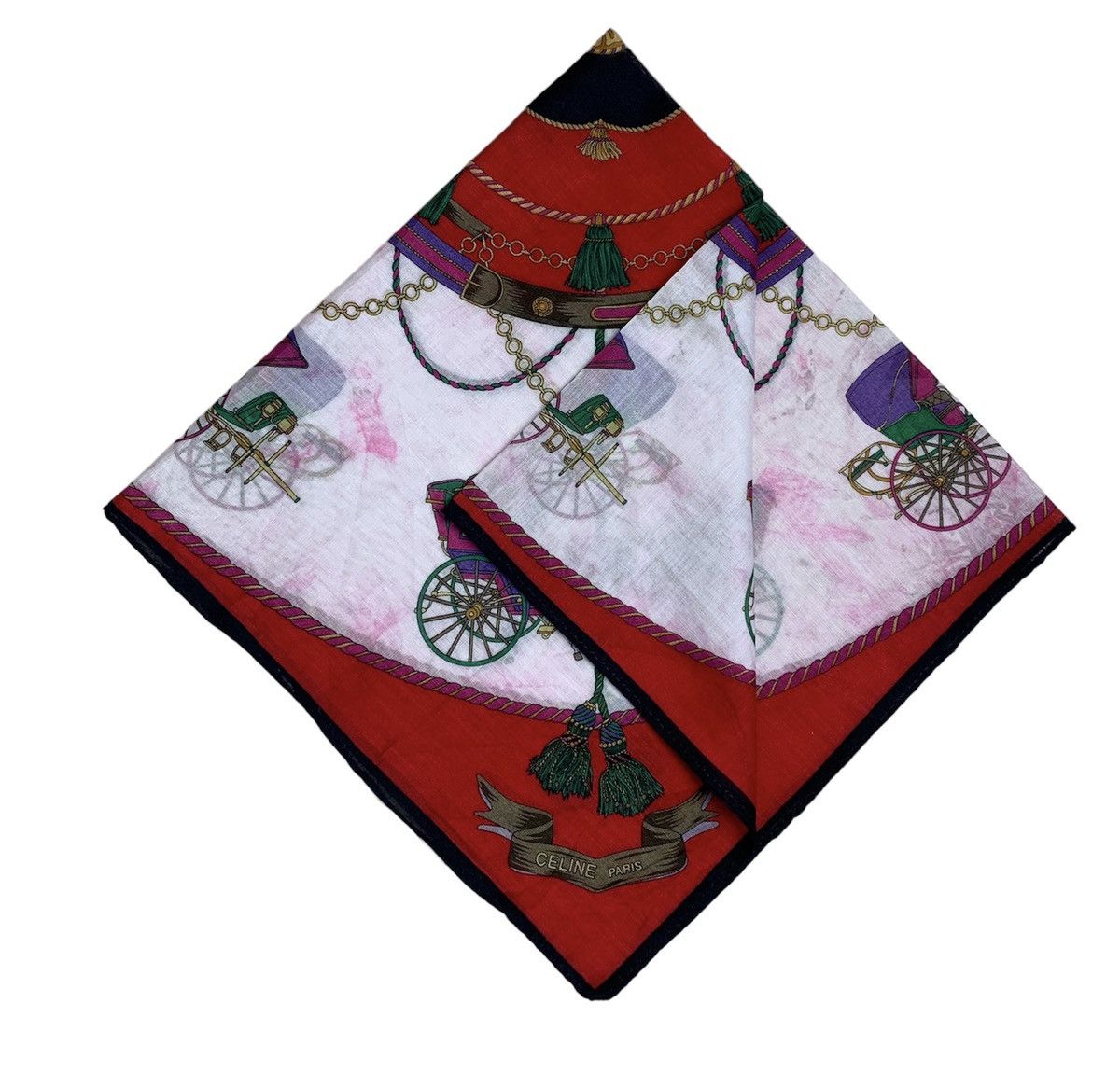 Celine Celine Handkerchief Pocketsquares Size ONE SIZE - 2 Thumbnail