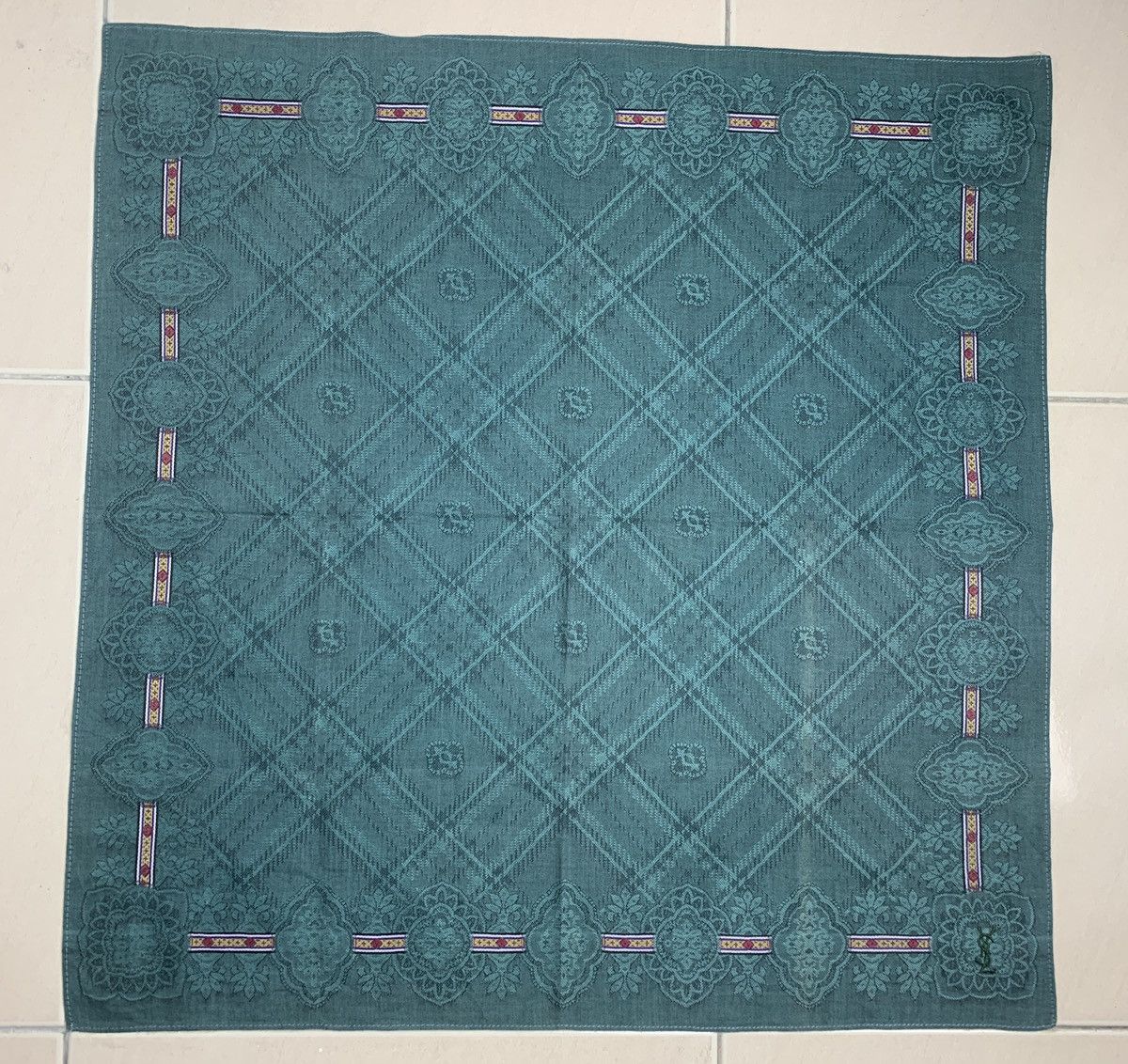 Designer Yves Saint Laurent Handkerchief Pocketsquares Size ONE SIZE - 3 Thumbnail