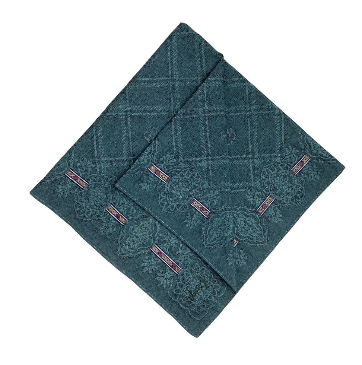 Designer Yves Saint Laurent Handkerchief Pocketsquares Size ONE SIZE - 2 Thumbnail