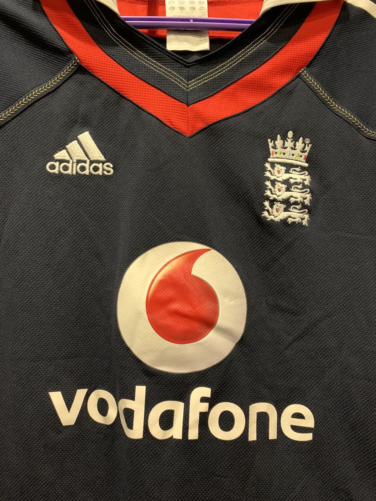 Adidas × Vintage Vintage Adidas Vodafone England Rugby Soccer Jersey 2009 Size US S / EU 44-46 / 1 - 2 Thumbnail