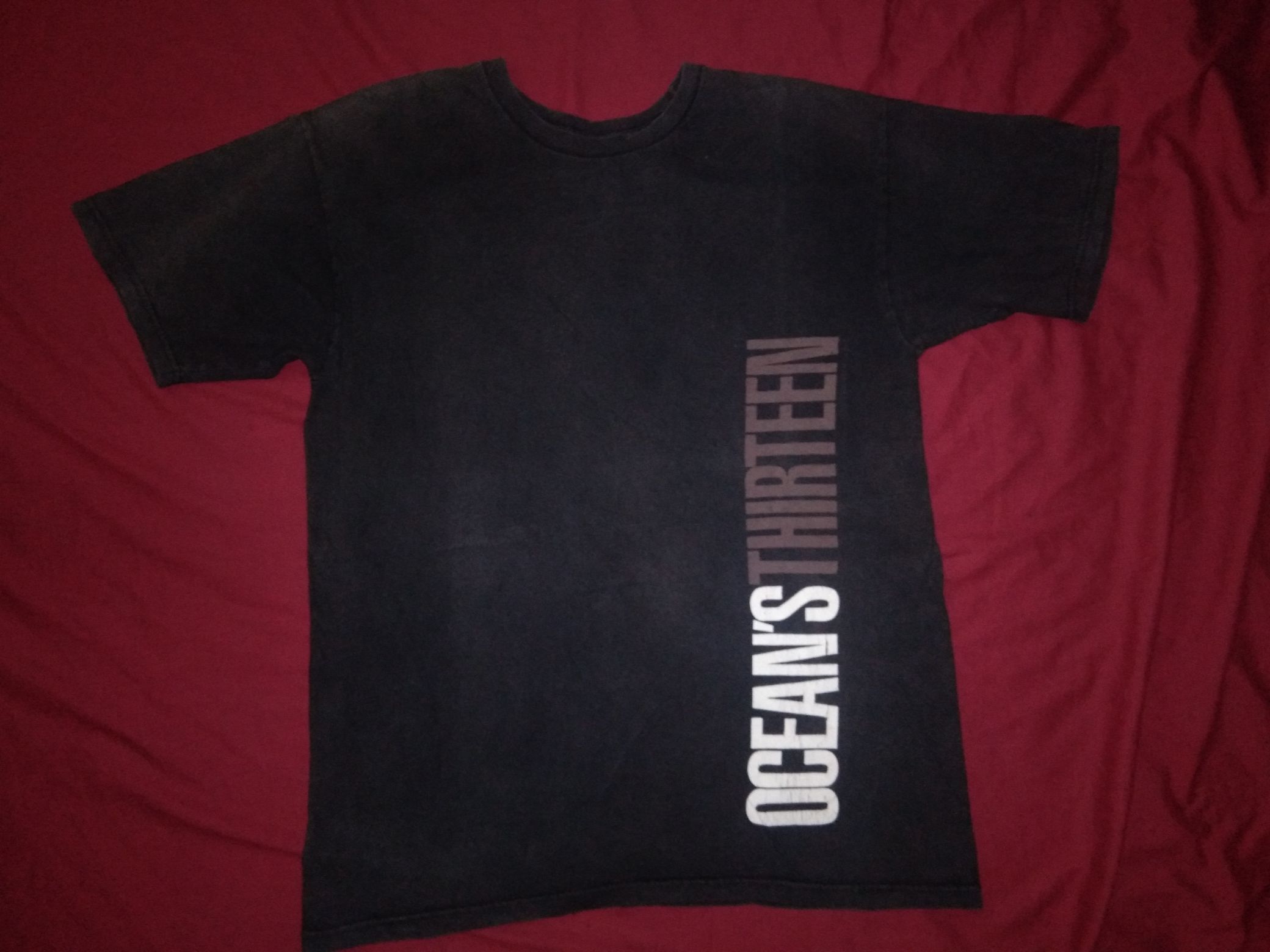 Other DISTRESSED Ocean's Thirteen 13 tshirt movie Al 2000s Y2K Size US M / EU 48-50 / 2 - 1 Thumbnail