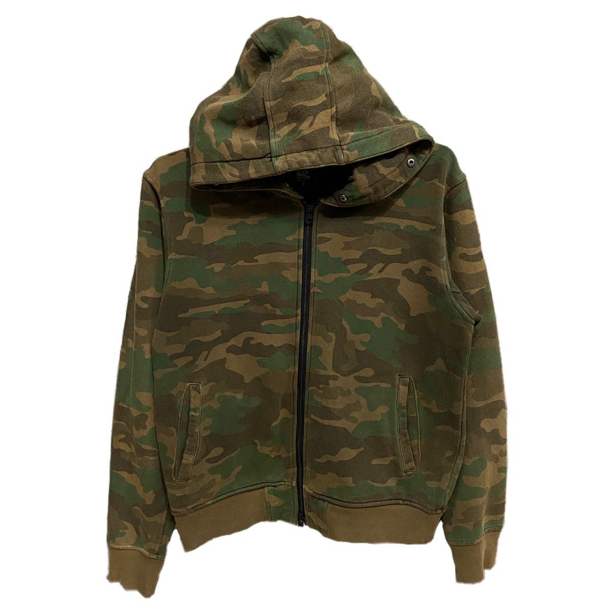 Japanese Brand Graniph Camouflage Hoodie army design size S Size US S / EU 44-46 / 1 - 1 Thumbnail