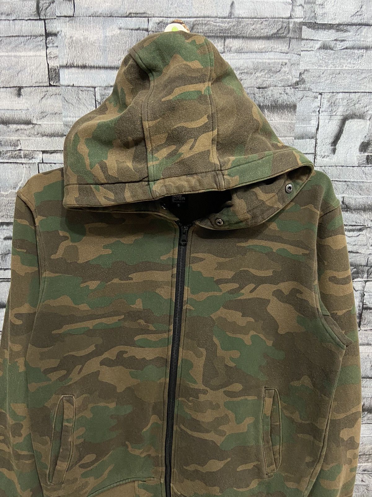 Japanese Brand Graniph Camouflage Hoodie army design size S Size US S / EU 44-46 / 1 - 3 Thumbnail