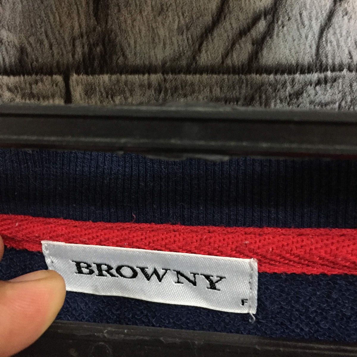 Japanese Brand Browny sweatshirt USA embroidered size F fits S Size US S / EU 44-46 / 1 - 3 Thumbnail