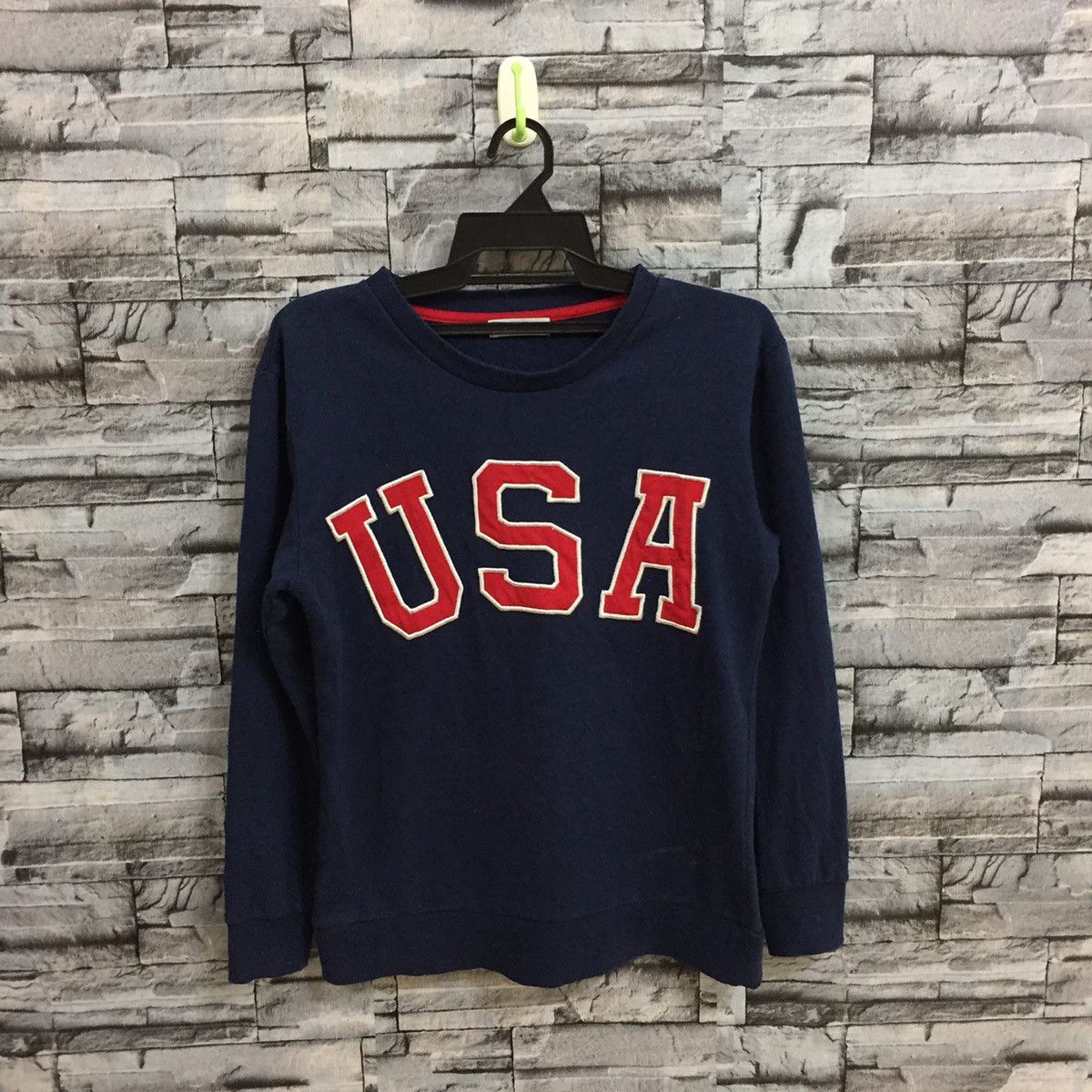 Japanese Brand Browny sweatshirt USA embroidered size F fits S Size US S / EU 44-46 / 1 - 1 Thumbnail