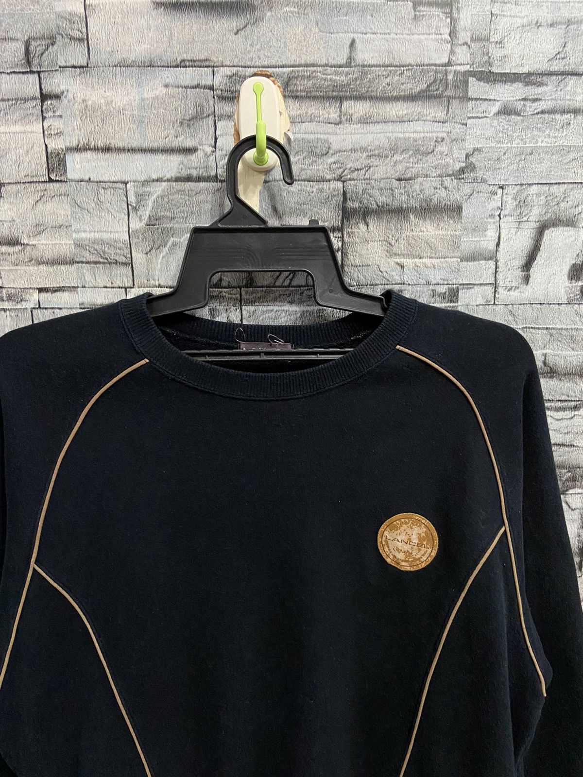 Lancel Vintage Lancel sweatshirt big design fit L Size US L / EU 52-54 / 3 - 3 Thumbnail