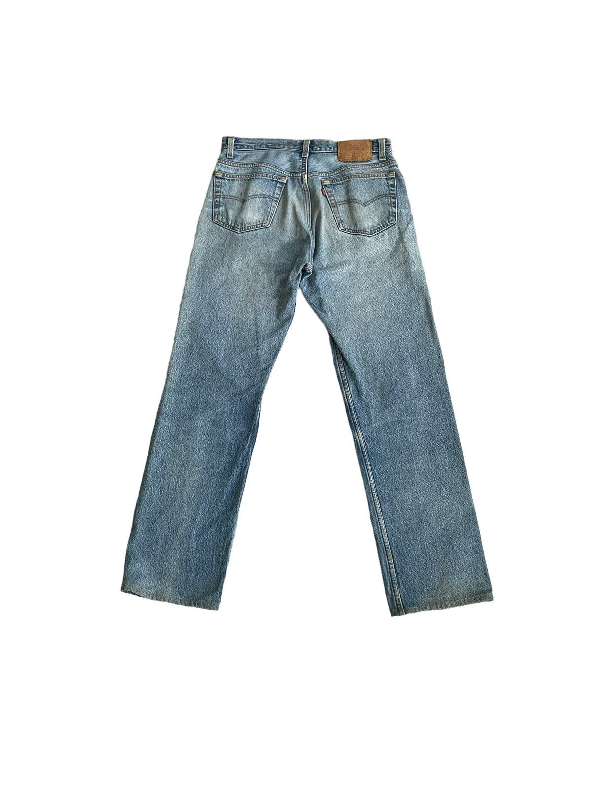 Levi's Vintage 1992 Levis 501XX e Faded Stone Wash Denim Size US 32 / EU 48 - 8 Thumbnail