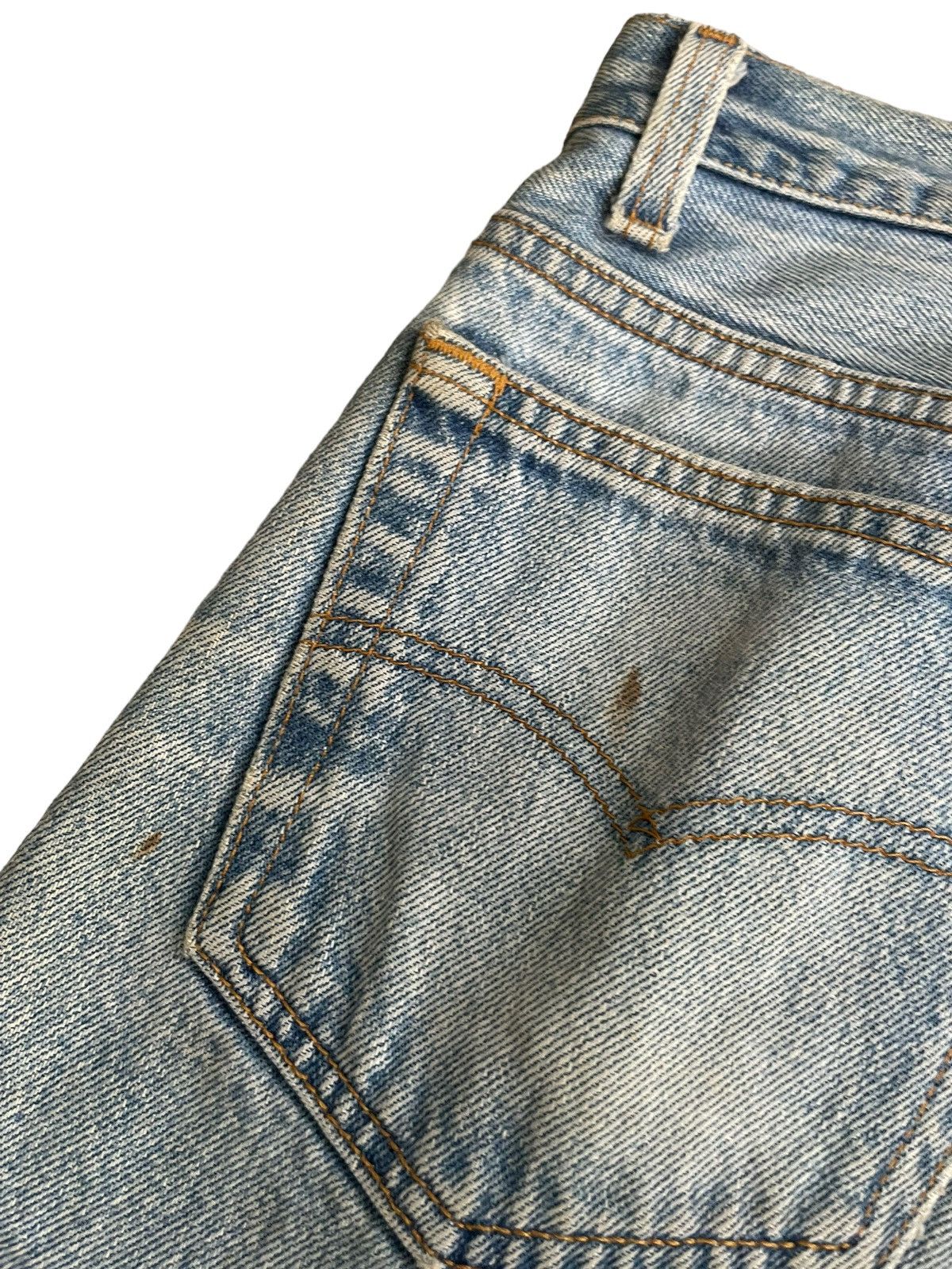 Levi's Vintage 1992 Levis 501XX e Faded Stone Wash Denim Size US 32 / EU 48 - 13 Thumbnail